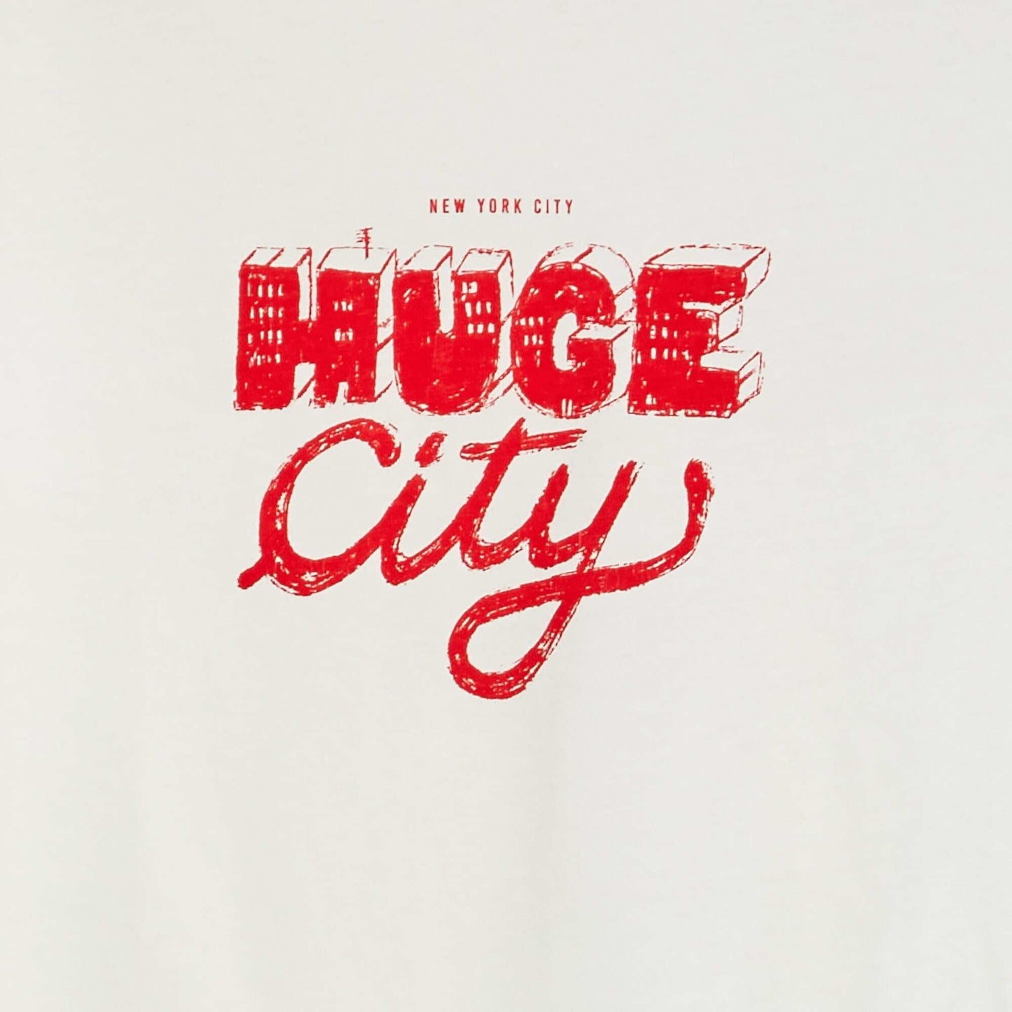 T-shirt manches courtes avec imprimé BLANC