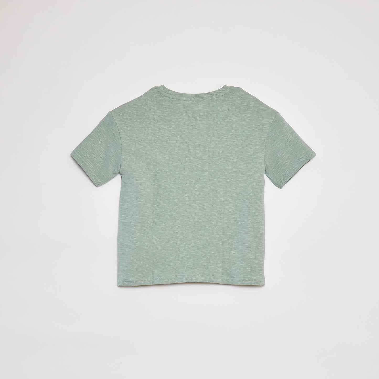 T-shirt oversize uni avec poche VERT