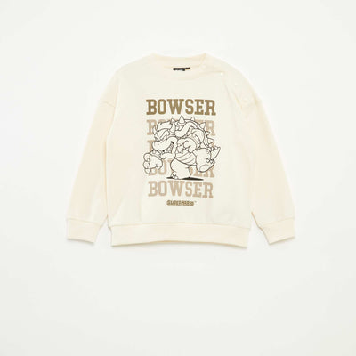 Sweat 'Bowser' 'Nintendo' - So Easy BLANC