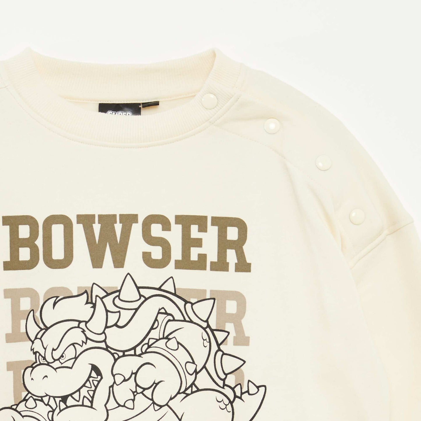 Sweat 'Bowser' 'Nintendo' - So Easy BLANC