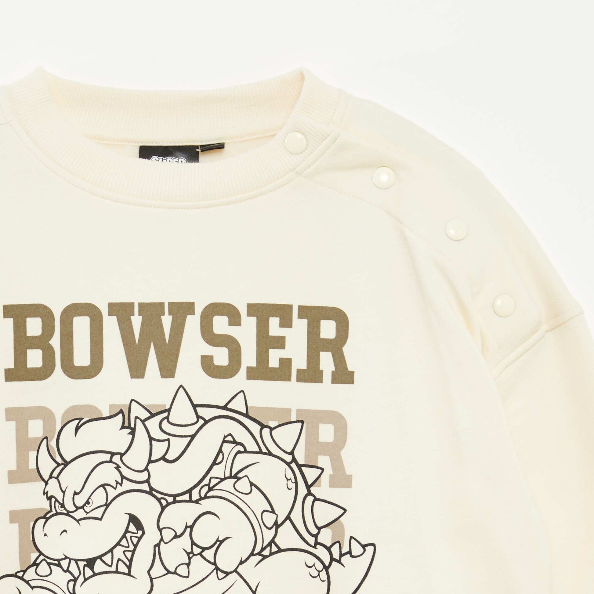 Sweat 'Bowser' 'Nintendo' - So Easy BLANC