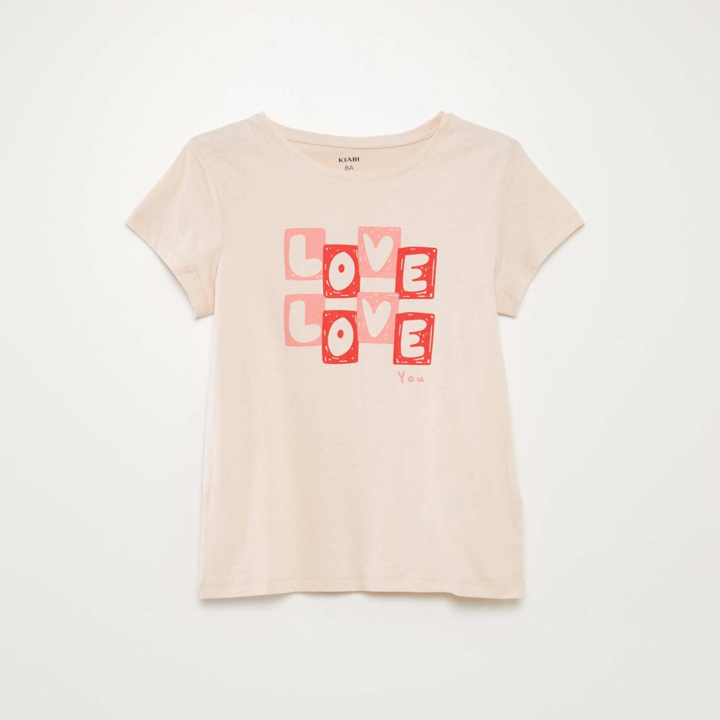 Lot de 3 t-shirts manches courtes ROSE