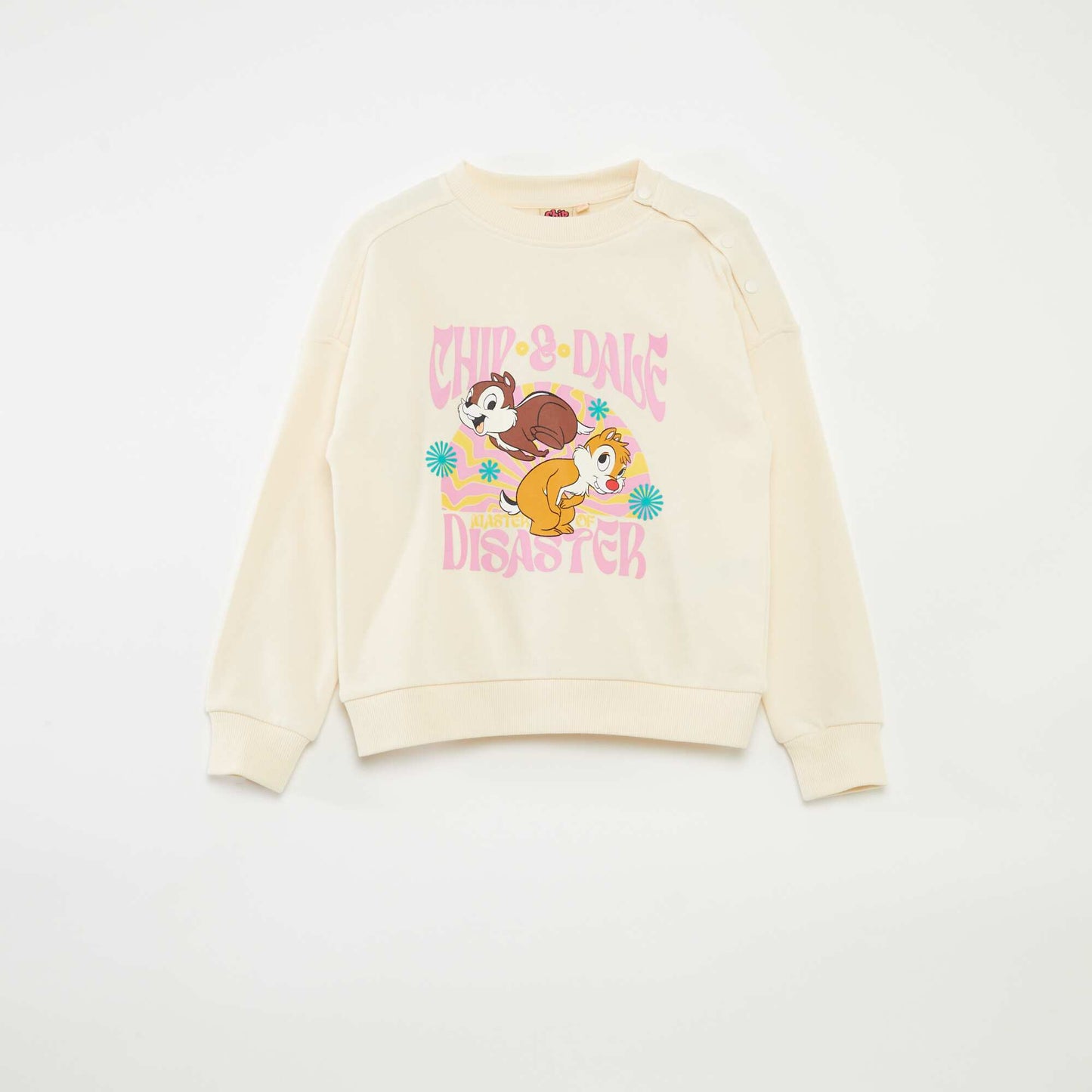 Sweat imprimé 'Tic et Tac' de 'Disney' - So Easy BEIGE