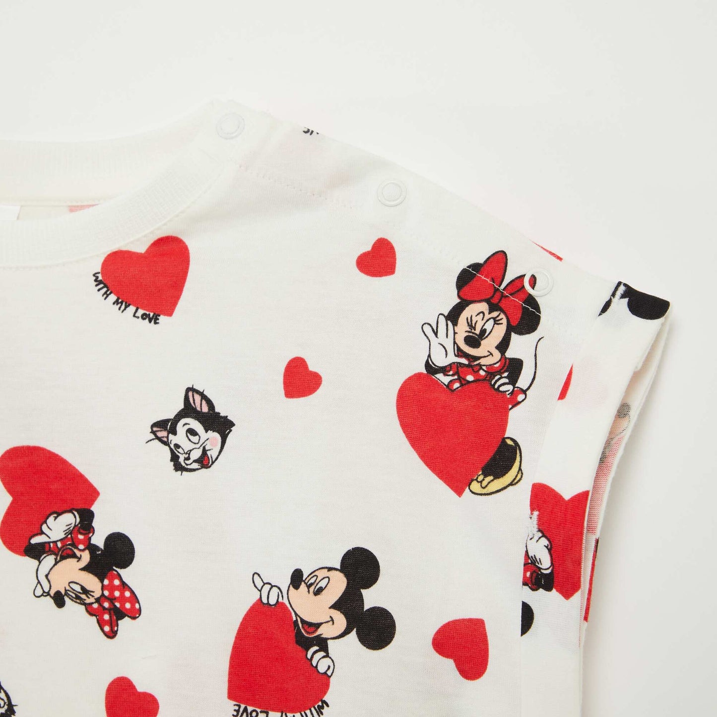 T-shirt 'Minnie et Mickey' 'Disney' - So Easy BLANC