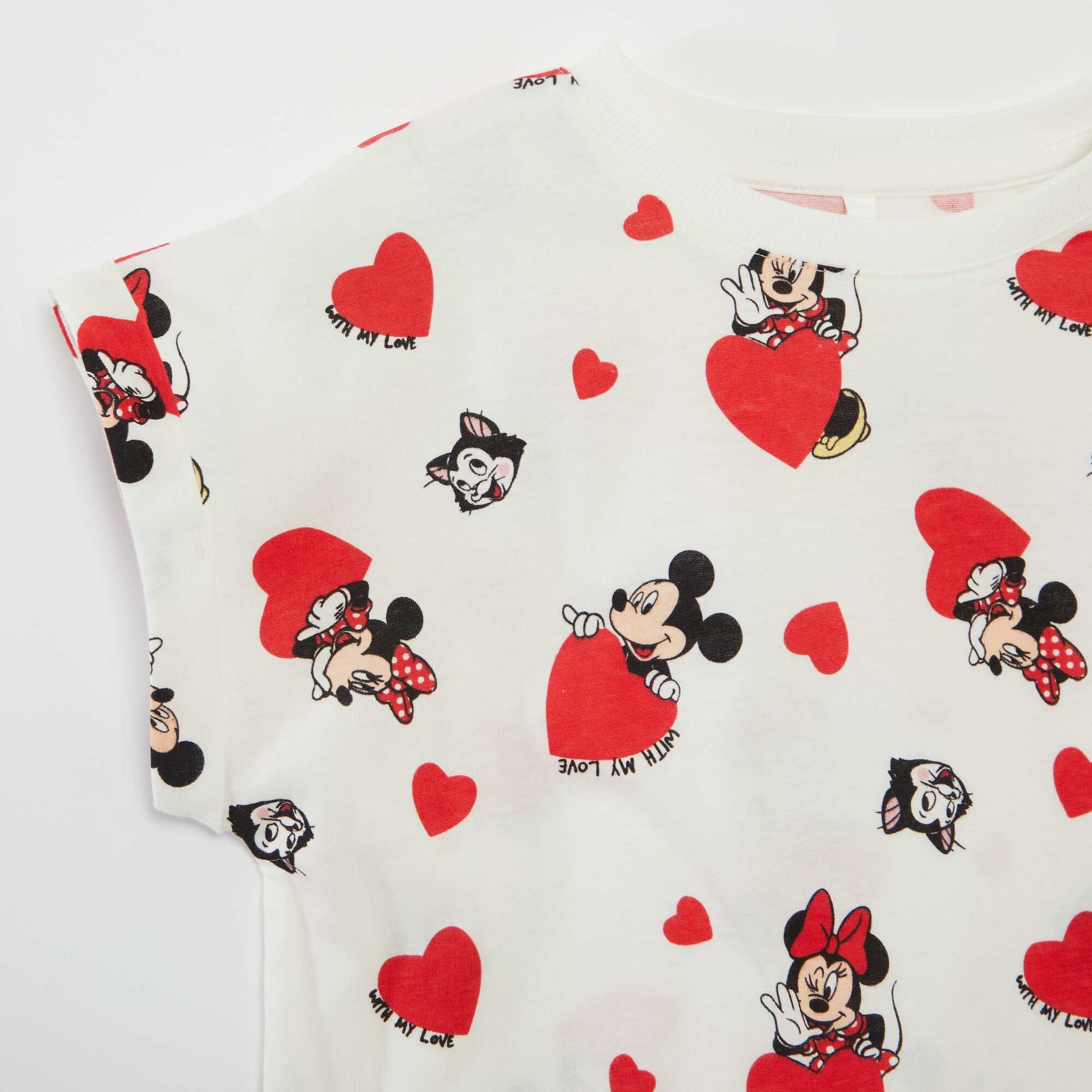 T-shirt 'Minnie et Mickey' 'Disney' - So Easy BLANC