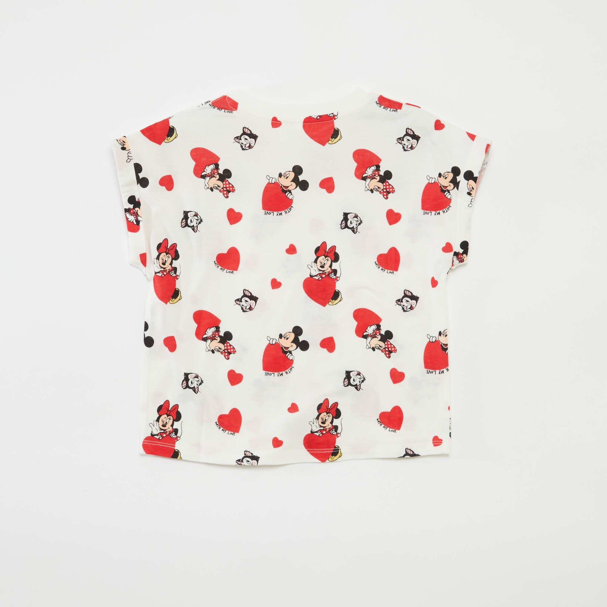T-shirt 'Minnie et Mickey' 'Disney' - So Easy BLANC