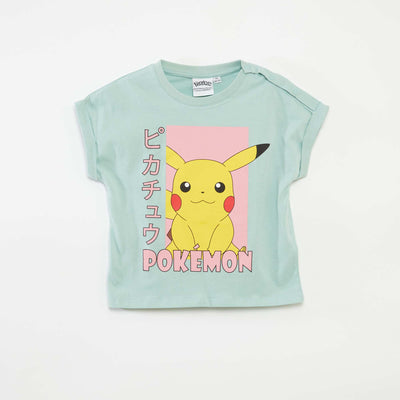 T-shirt 'Pokémon' manches courtes - So Easy VERT