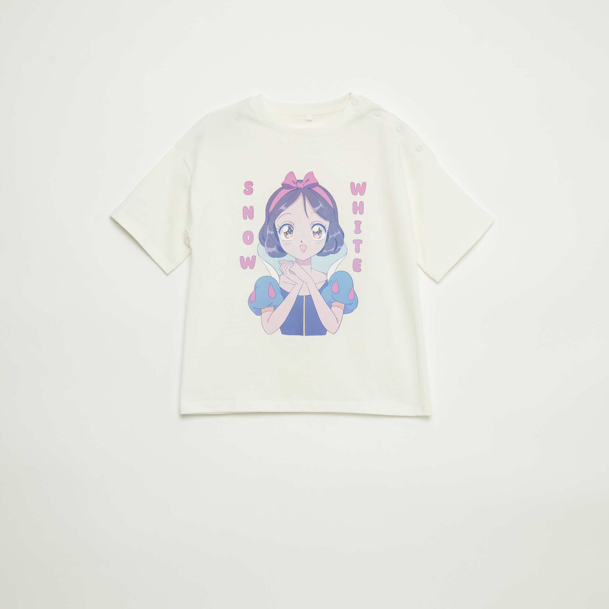 T-shirt 'Blanche Neige' 'Disney' - So Easy BLANC
