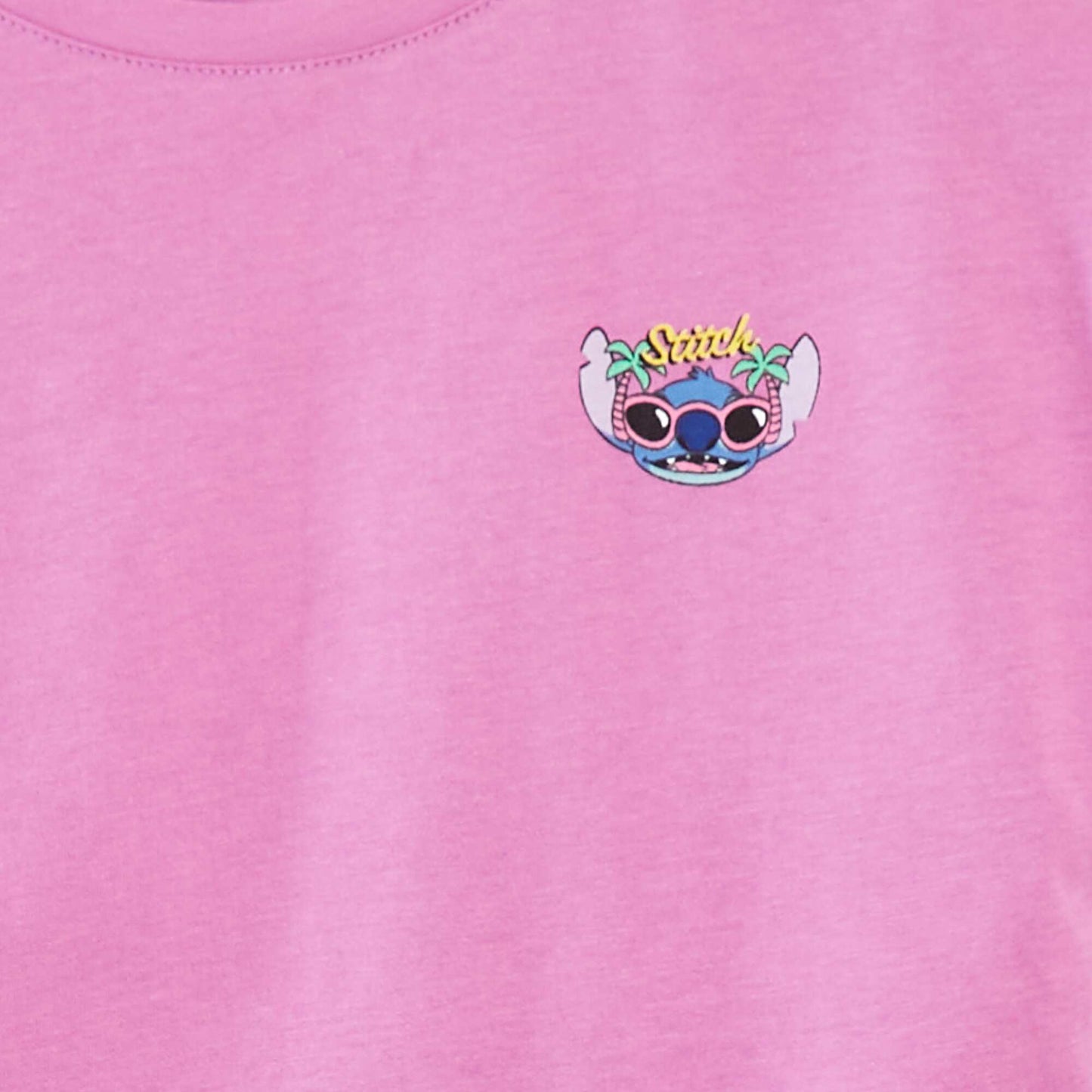 Tee-shirt manches courtes 'Stitch' VIOLET