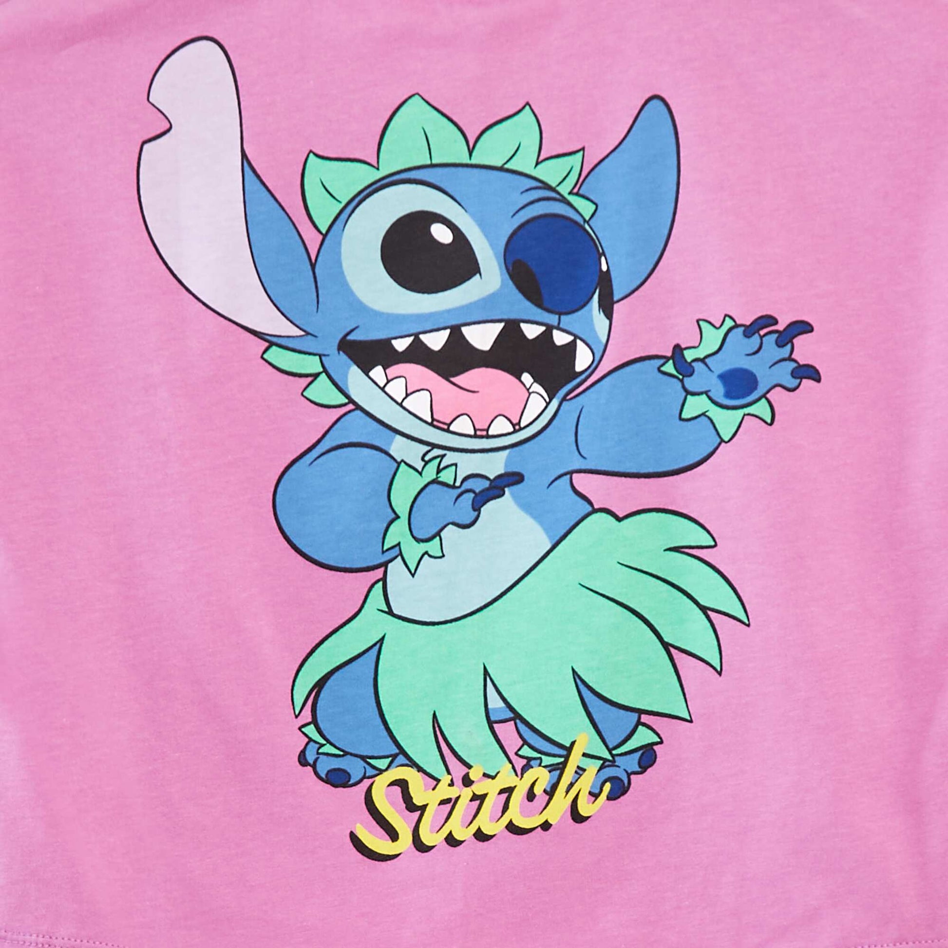 Tee-shirt manches courtes 'Stitch' VIOLET