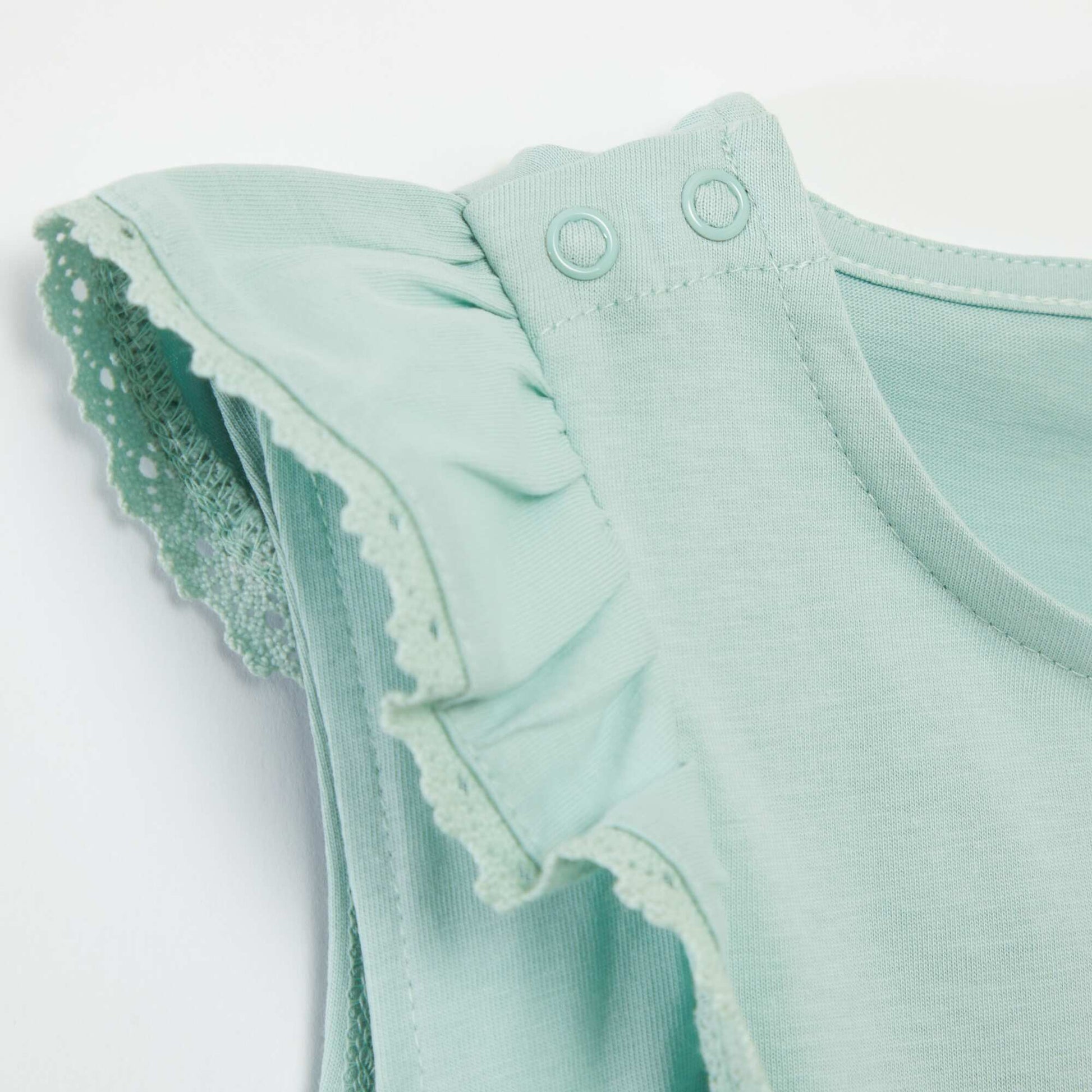 T-shirt sans manches avec volants - So Easy VERT
