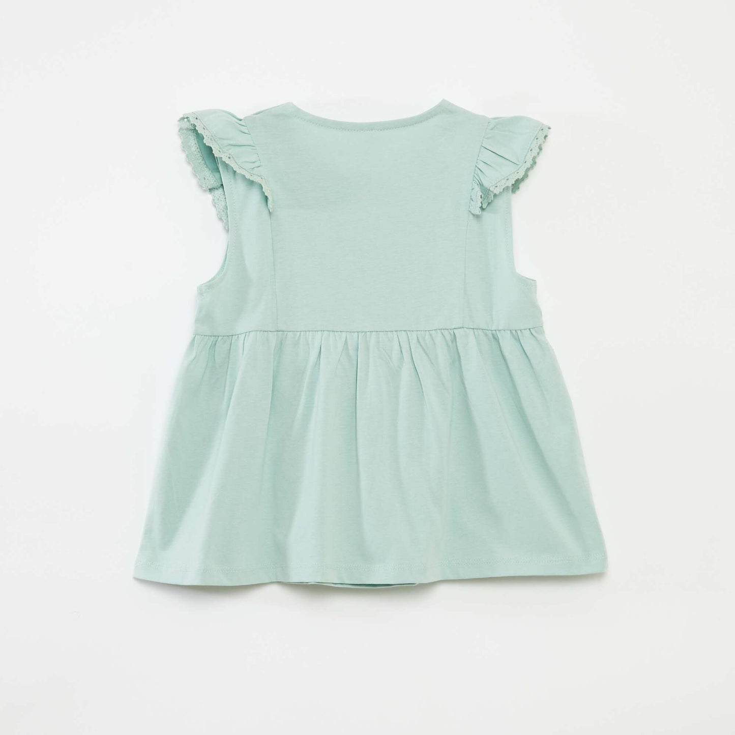 T-shirt sans manches avec volants - So Easy VERT