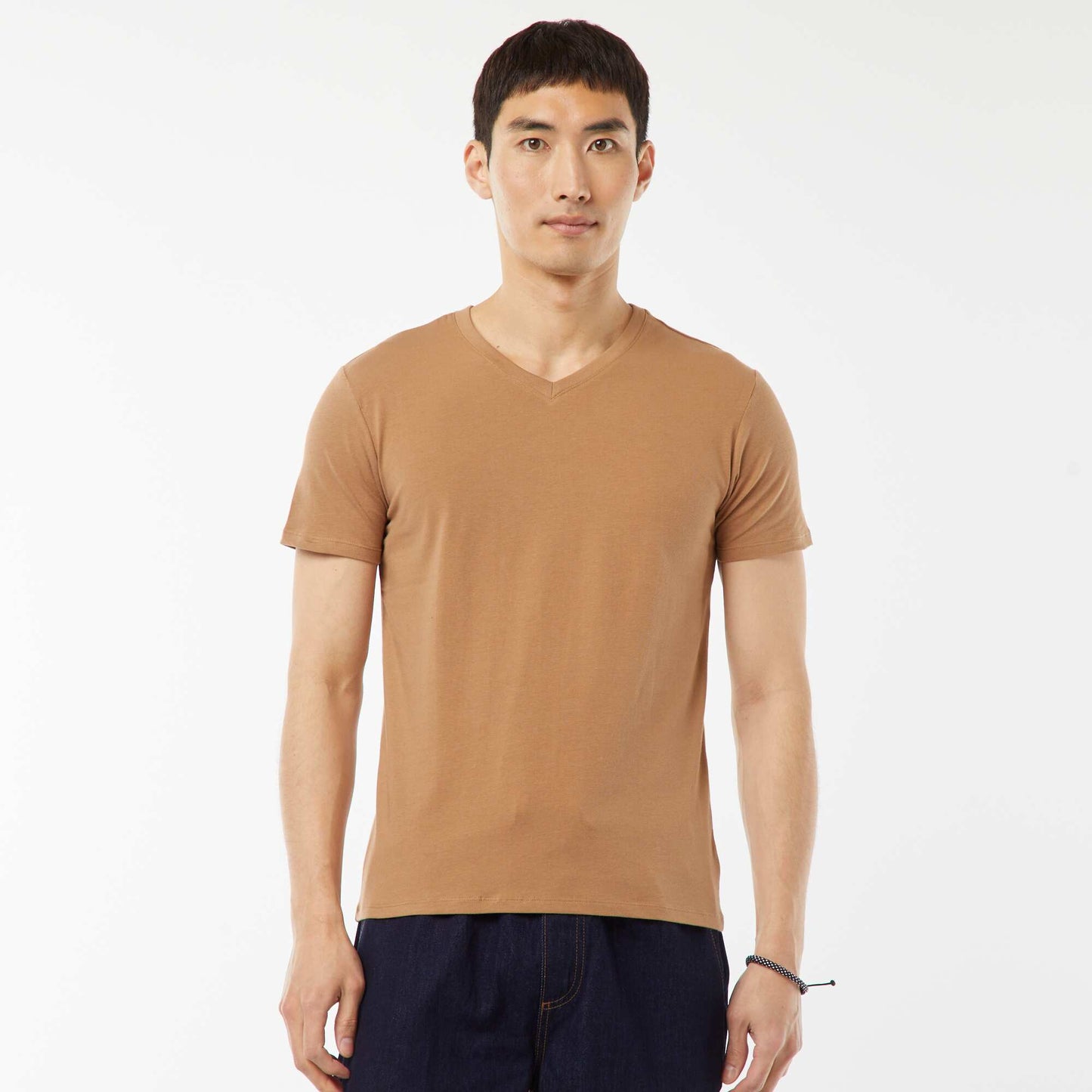 Tee-shirt regular stretch BEIGE
