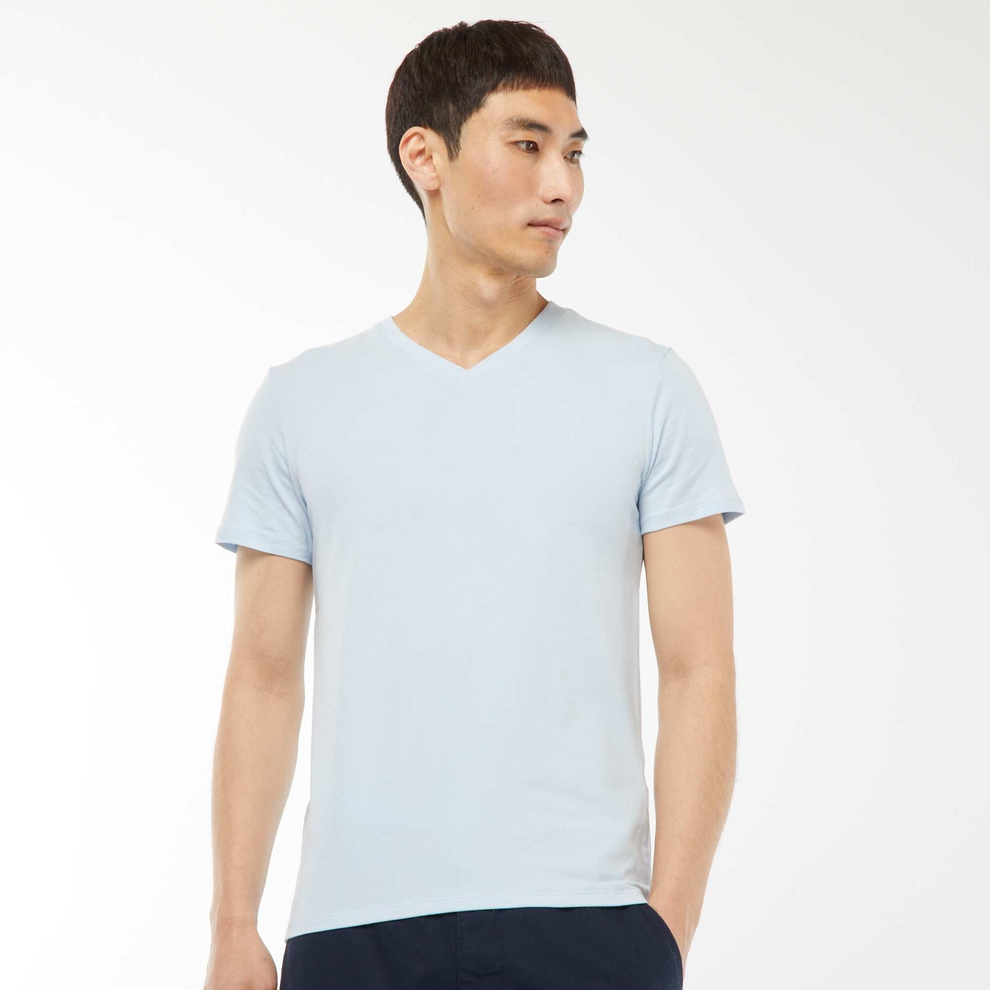 Tee-shirt regular stretch BLEU