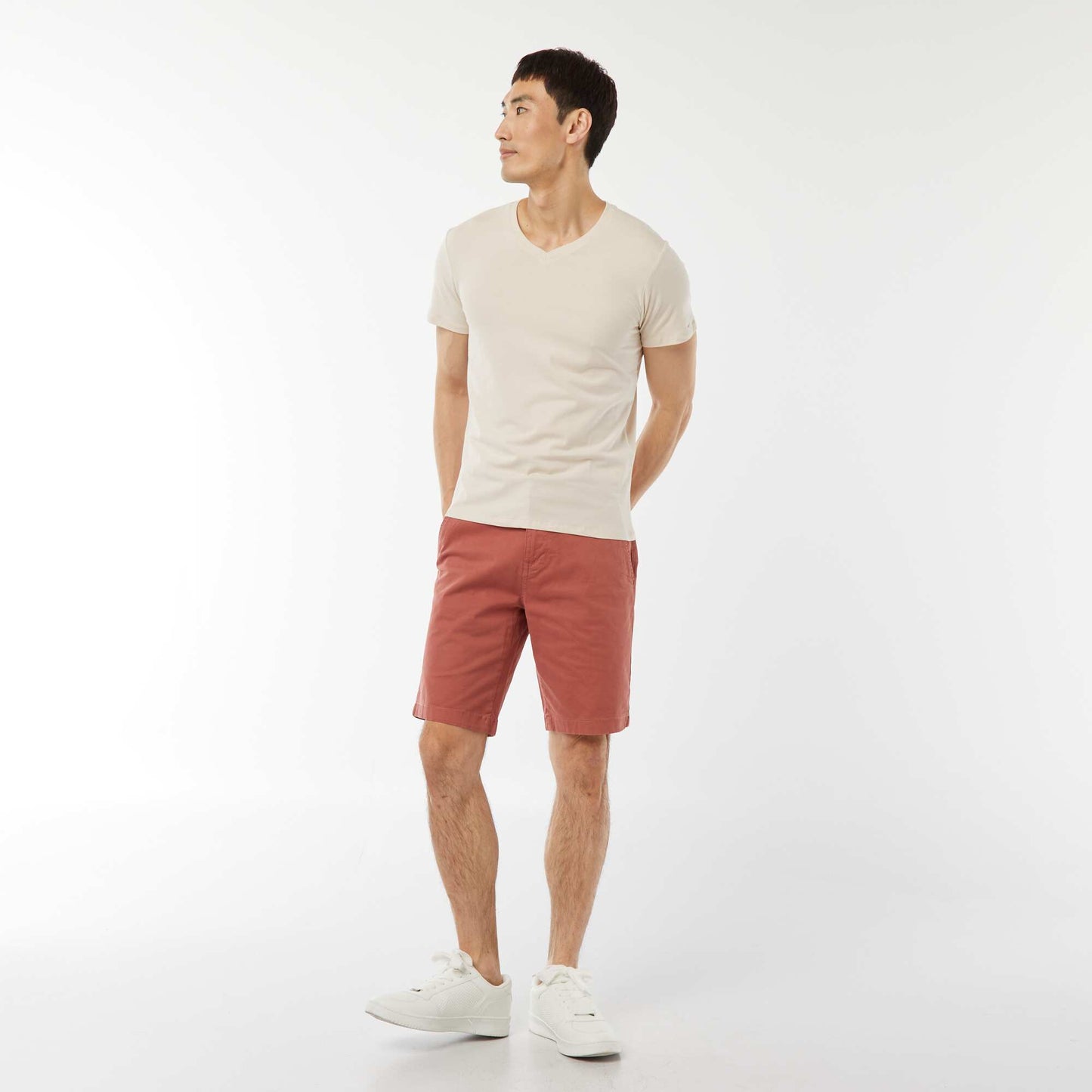 Tee-shirt regular stretch GRIS