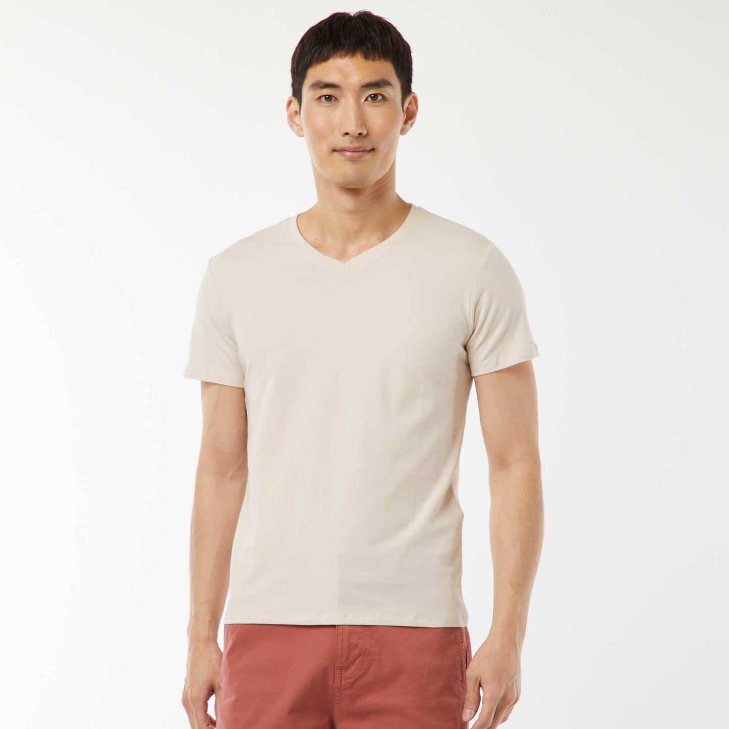 Tee-shirt regular stretch GRIS