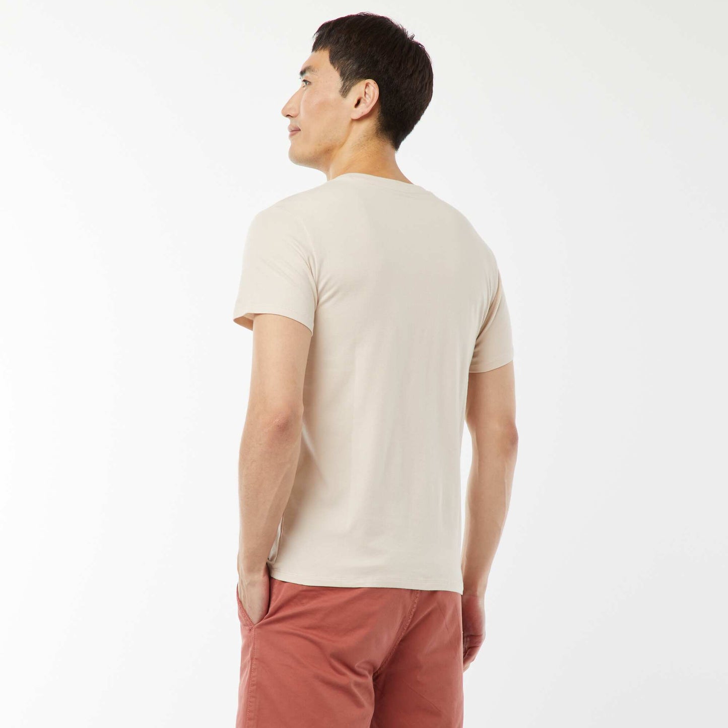 Tee-shirt regular stretch GRIS