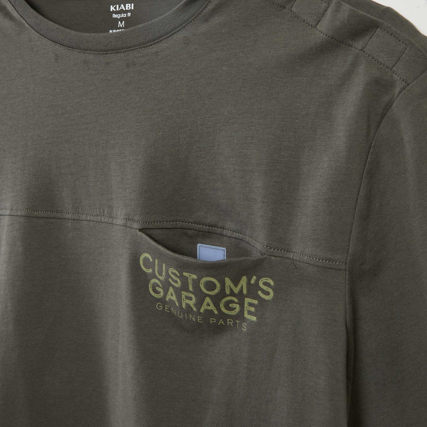 T-shirt manches courtes imprimé - So Easy KAKI