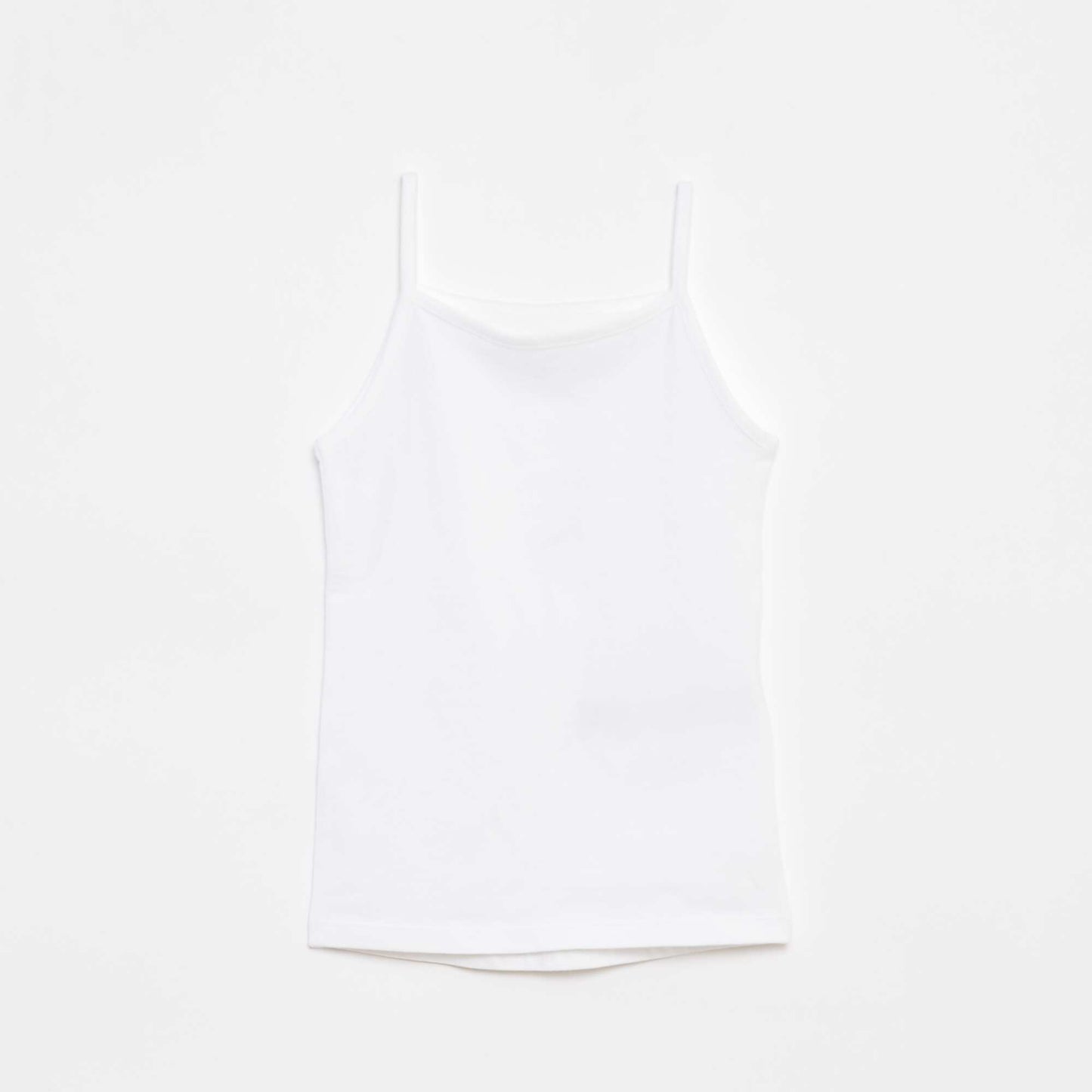 Lot de 2 débardeurs en coton stretch NOIR