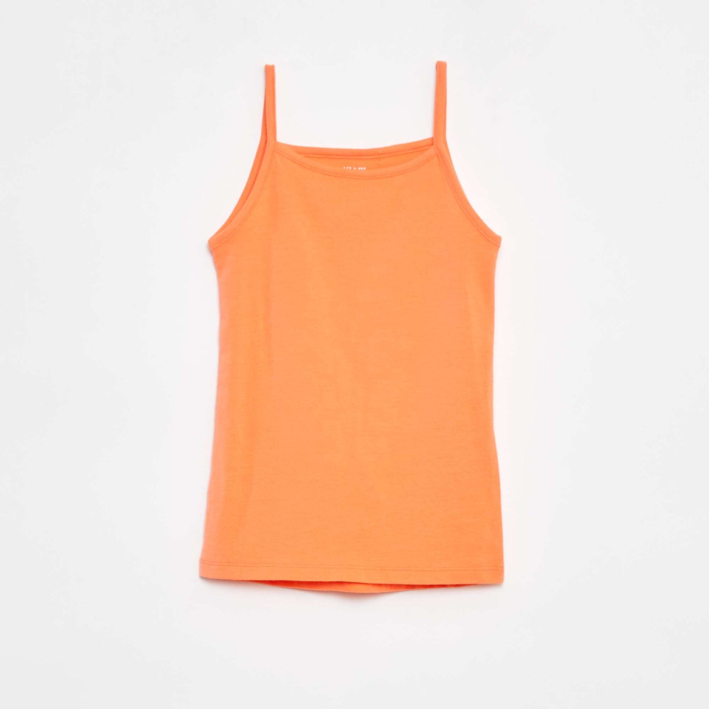 Lot de 2 débardeurs en coton stretch JAUNE