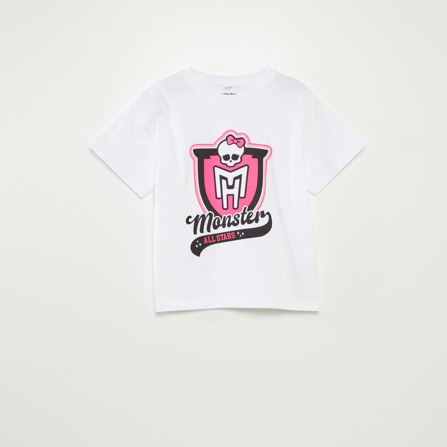 T-shirt 'Monster High' manches courtes BLANC