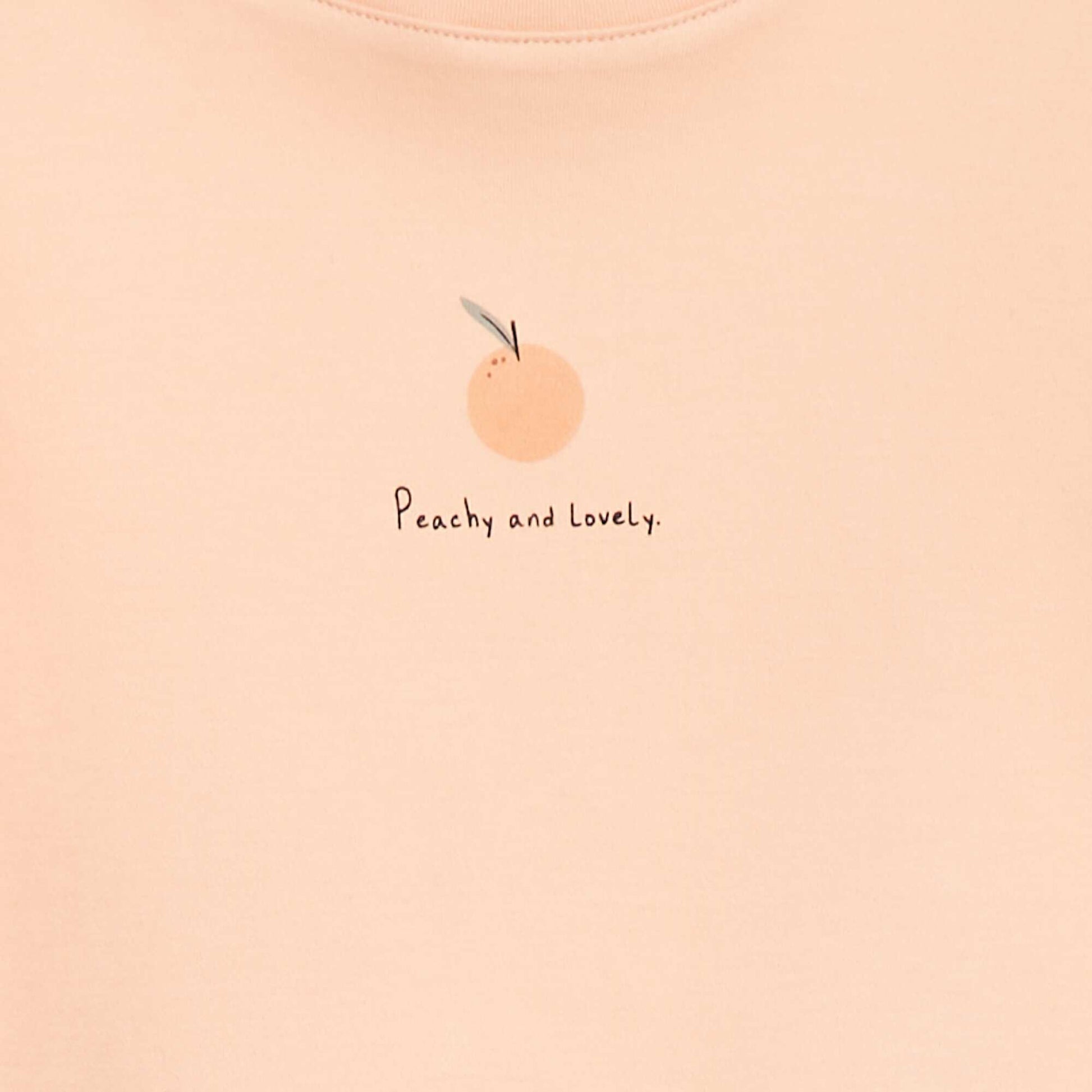 T-shirt à volants - cradle to cradle ORANGE