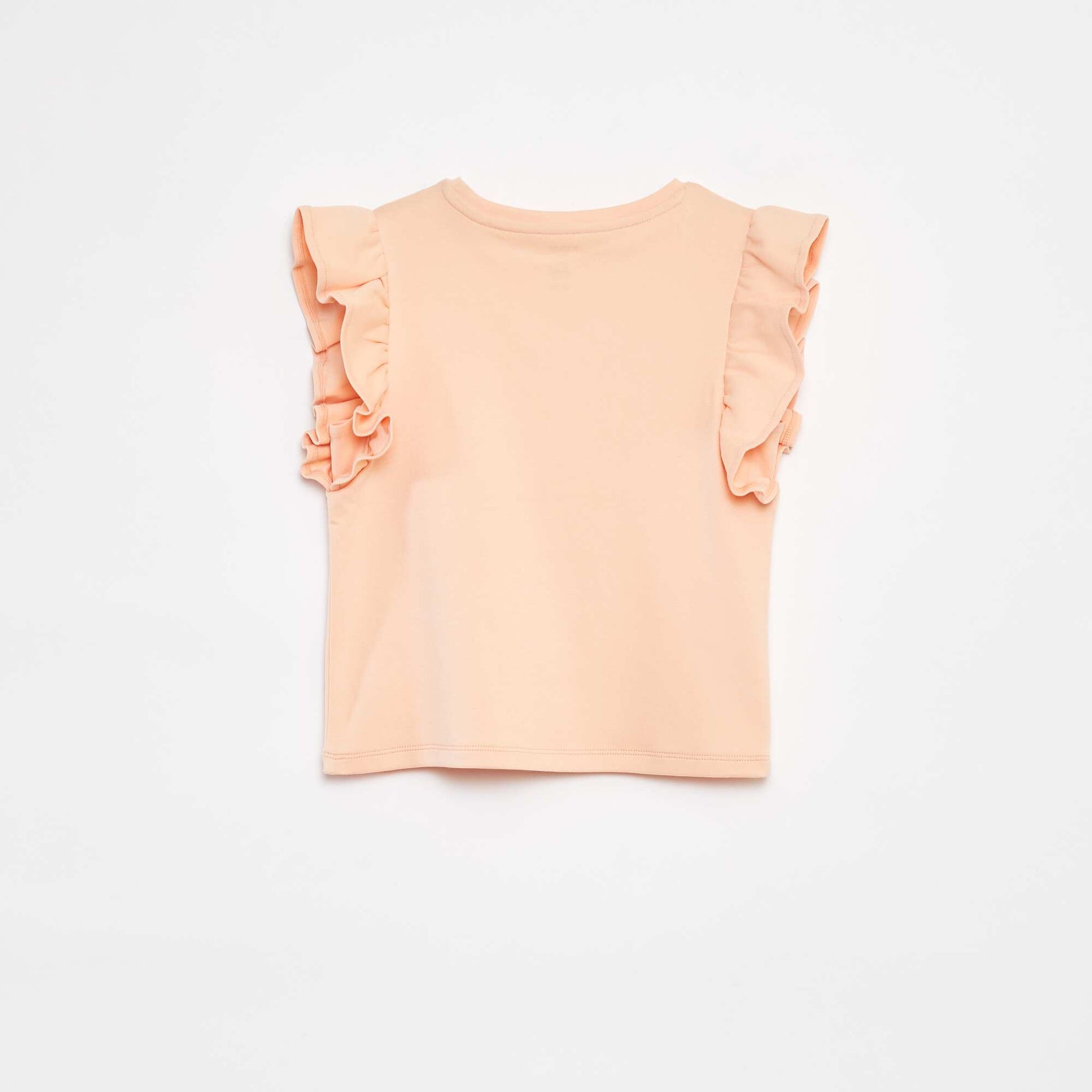 T-shirt à volants - cradle to cradle ORANGE