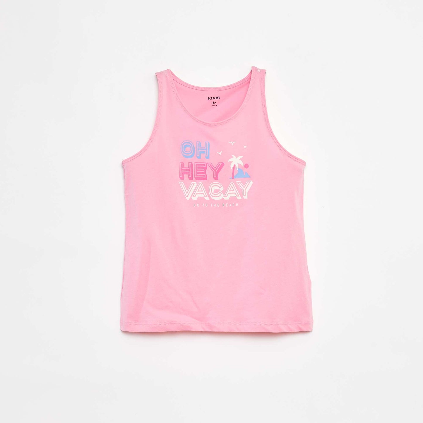 Débardeur en jersey imprimé ROSE