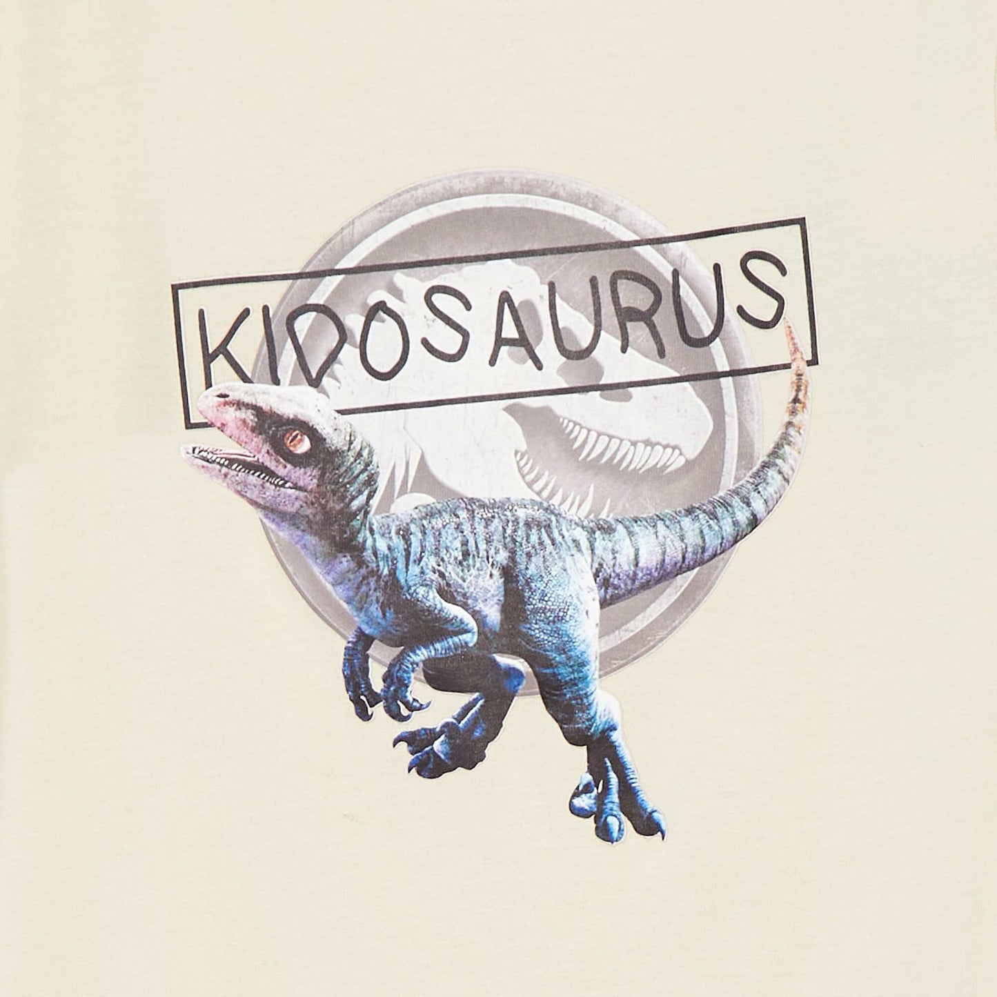 T-shirt à manches courtes 'Jurassic World' BEIGE