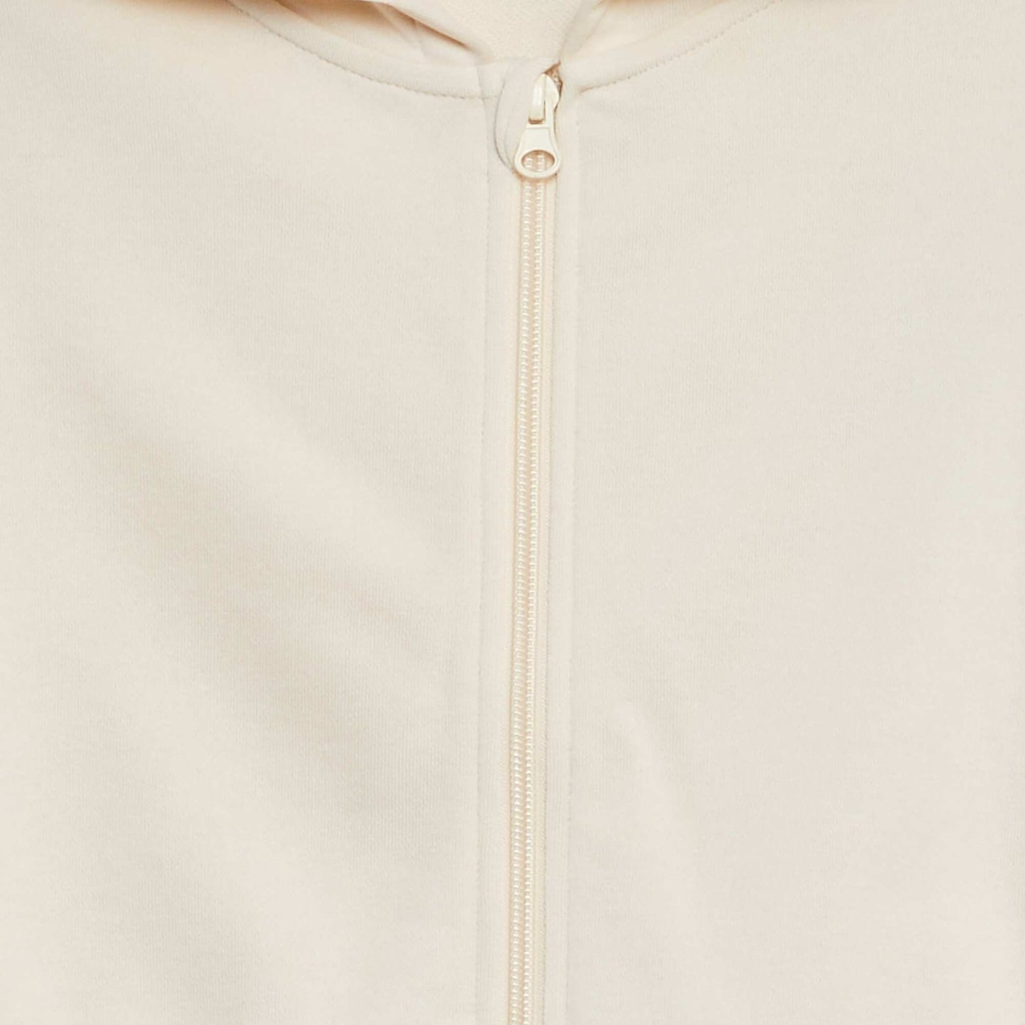 Sweat à capuche uni BLANC
