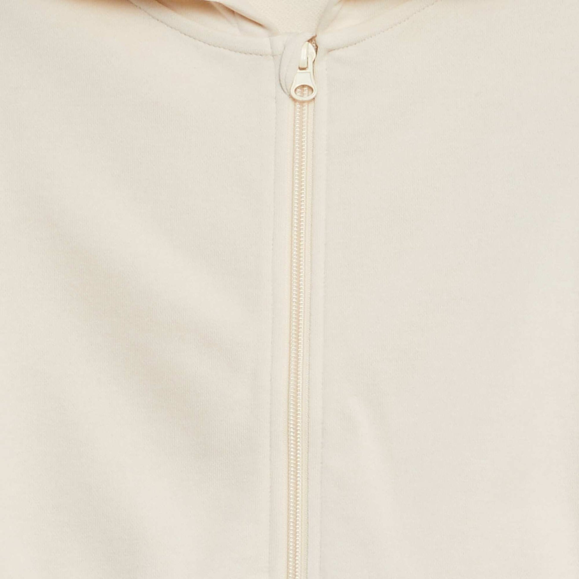 Sweat à capuche uni BLANC