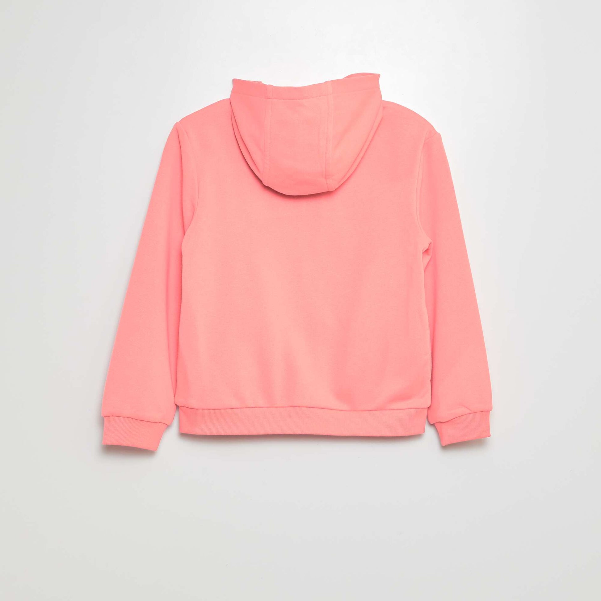 Sweat à capuche uni ROSE