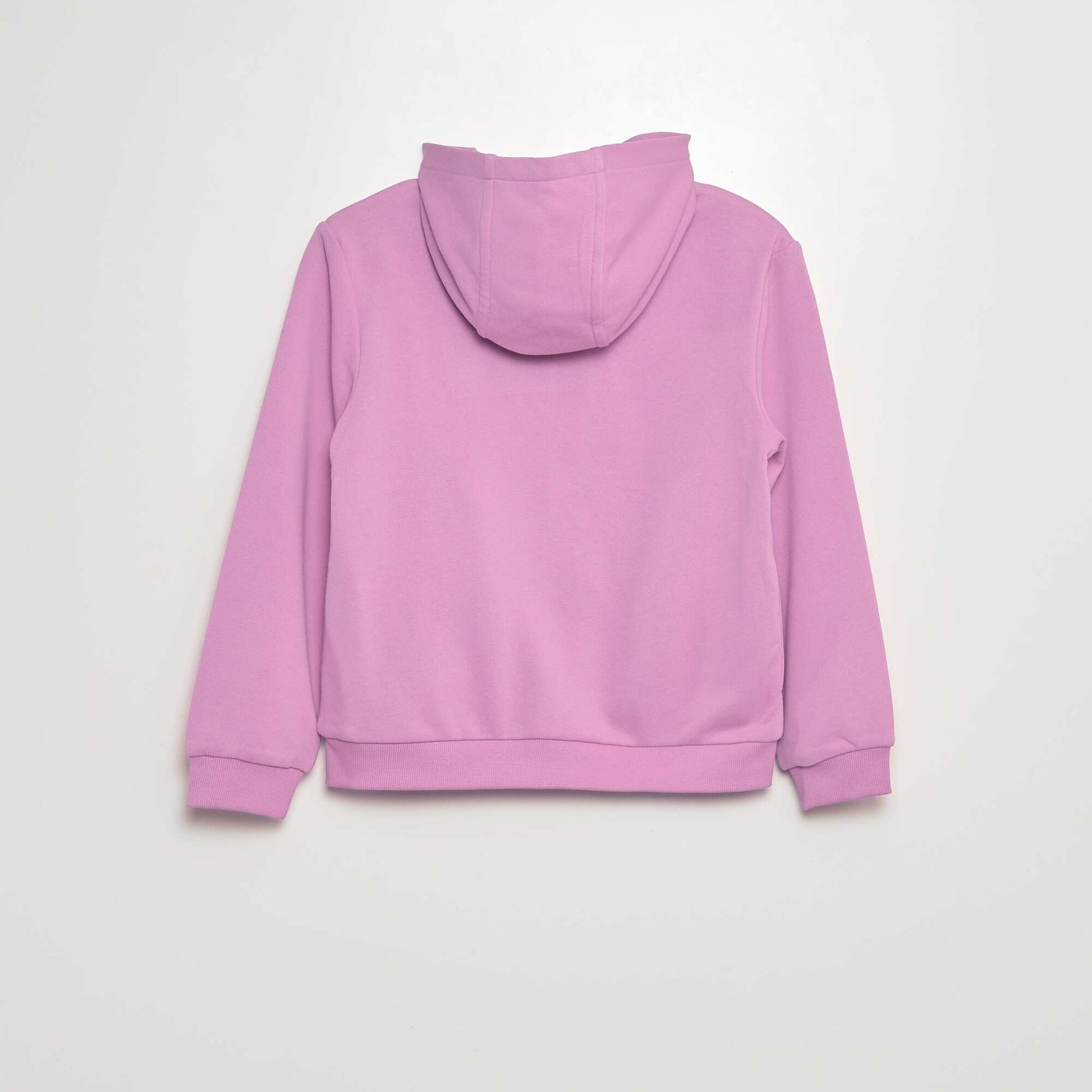 Sweat à capuche uni VIOLET