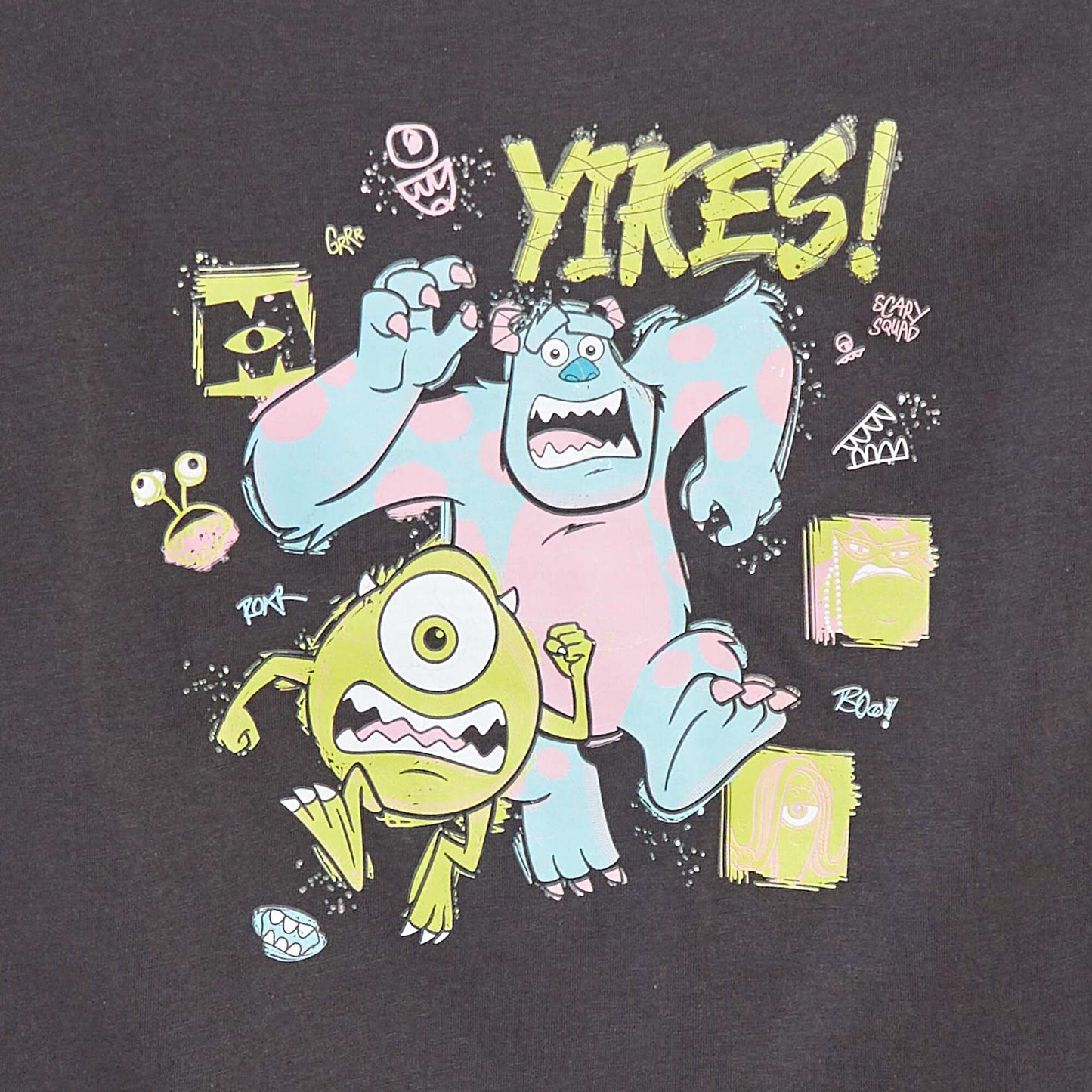 T-shirt à manches courtes 'Disney' NOIR