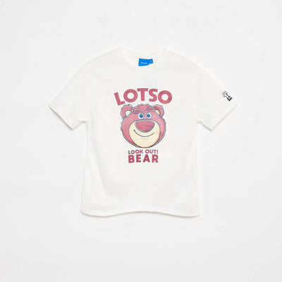 T-shirt à manches courtes 'Disney' BLANC