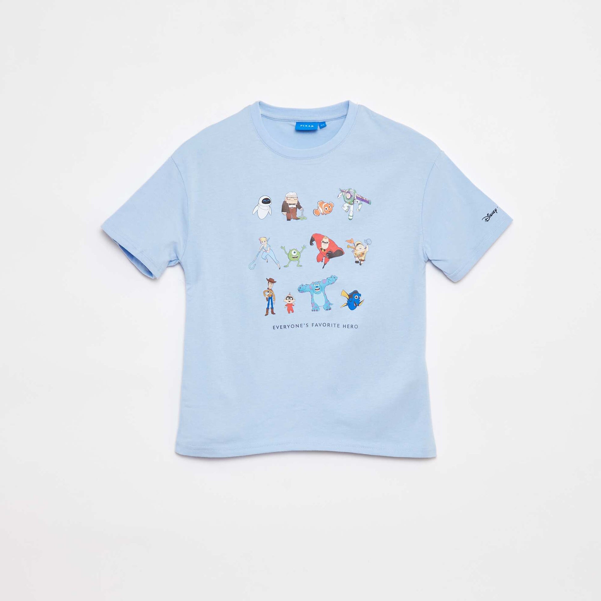 T-shirt à manches courtes 'Disney' BLEU