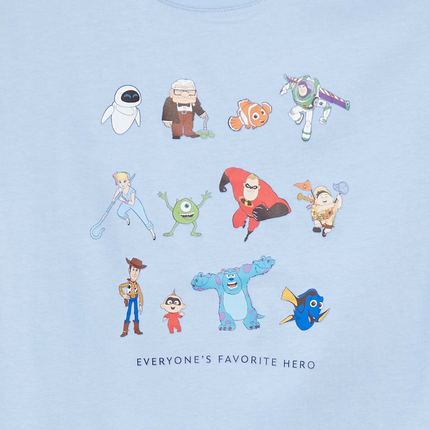 T-shirt à manches courtes 'Disney' BLEU