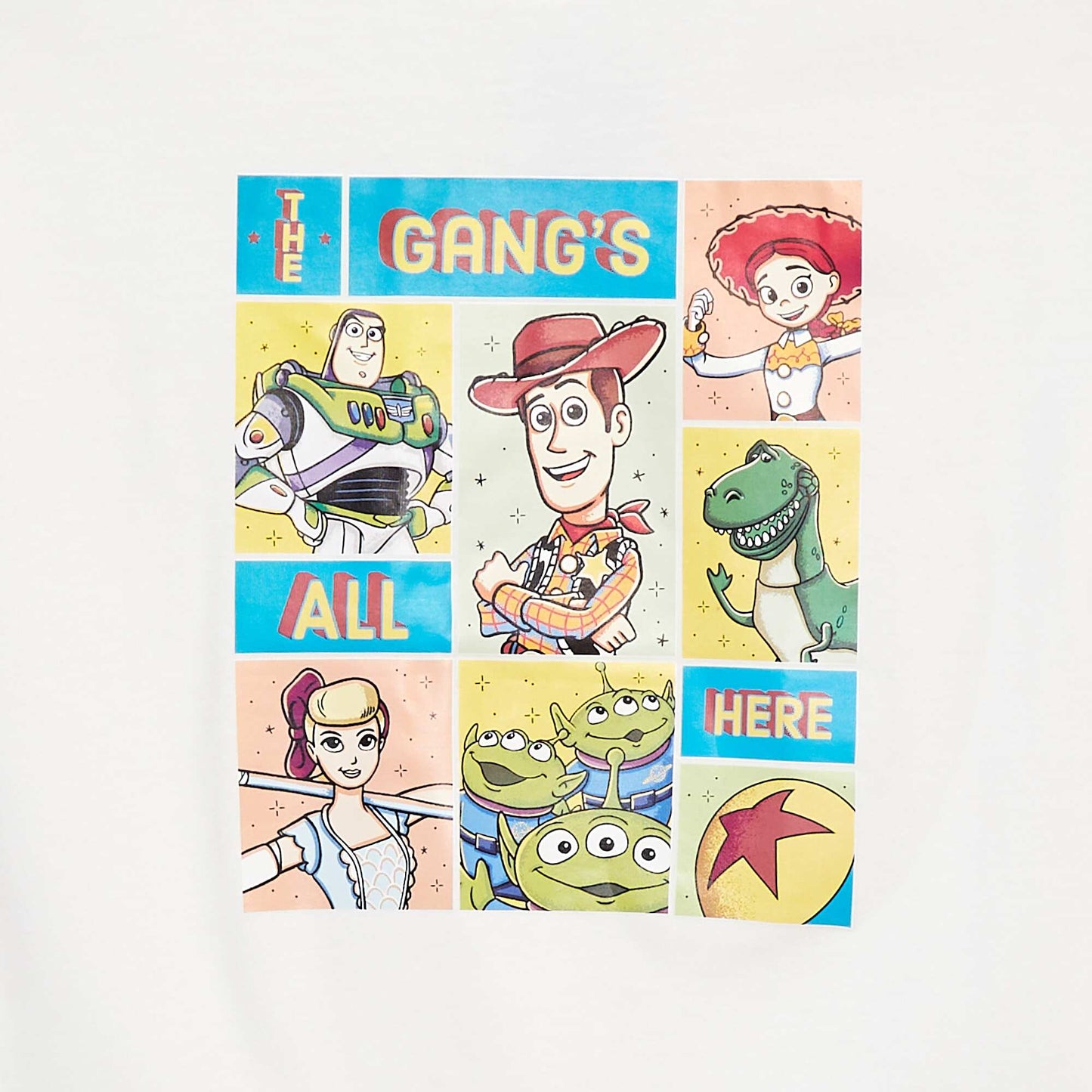 T-shirt à manches courtes 'Disney' BLANC