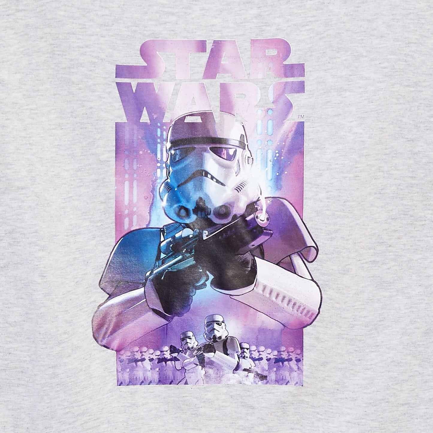 T-shirt loose 'Star Wars' GRIS