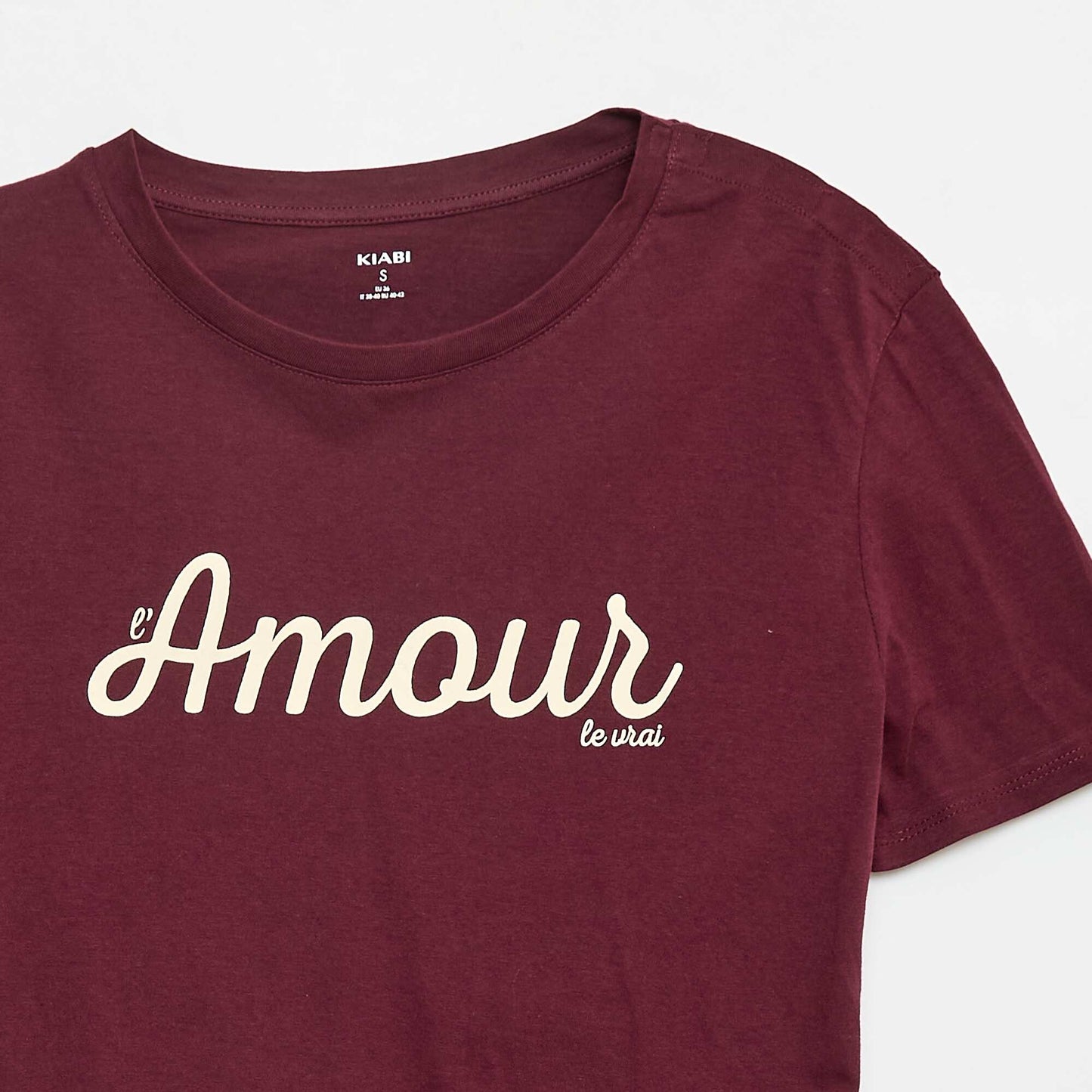 Tee-shirt imprimé - So Easy BORDEAUX