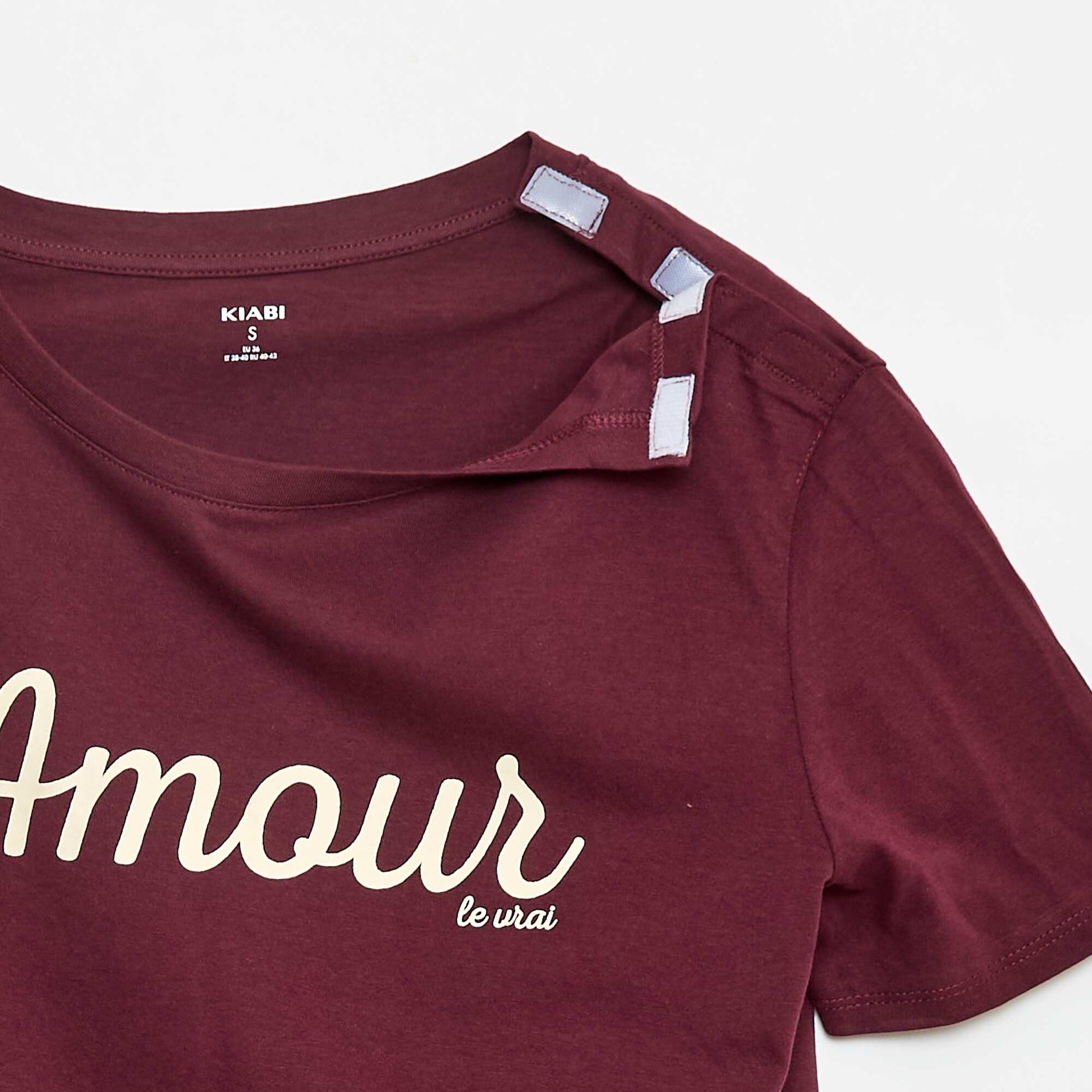 Tee-shirt imprimé - So Easy BORDEAUX