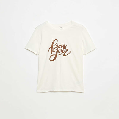 Tee-shirt imprimé - So Easy BLANC