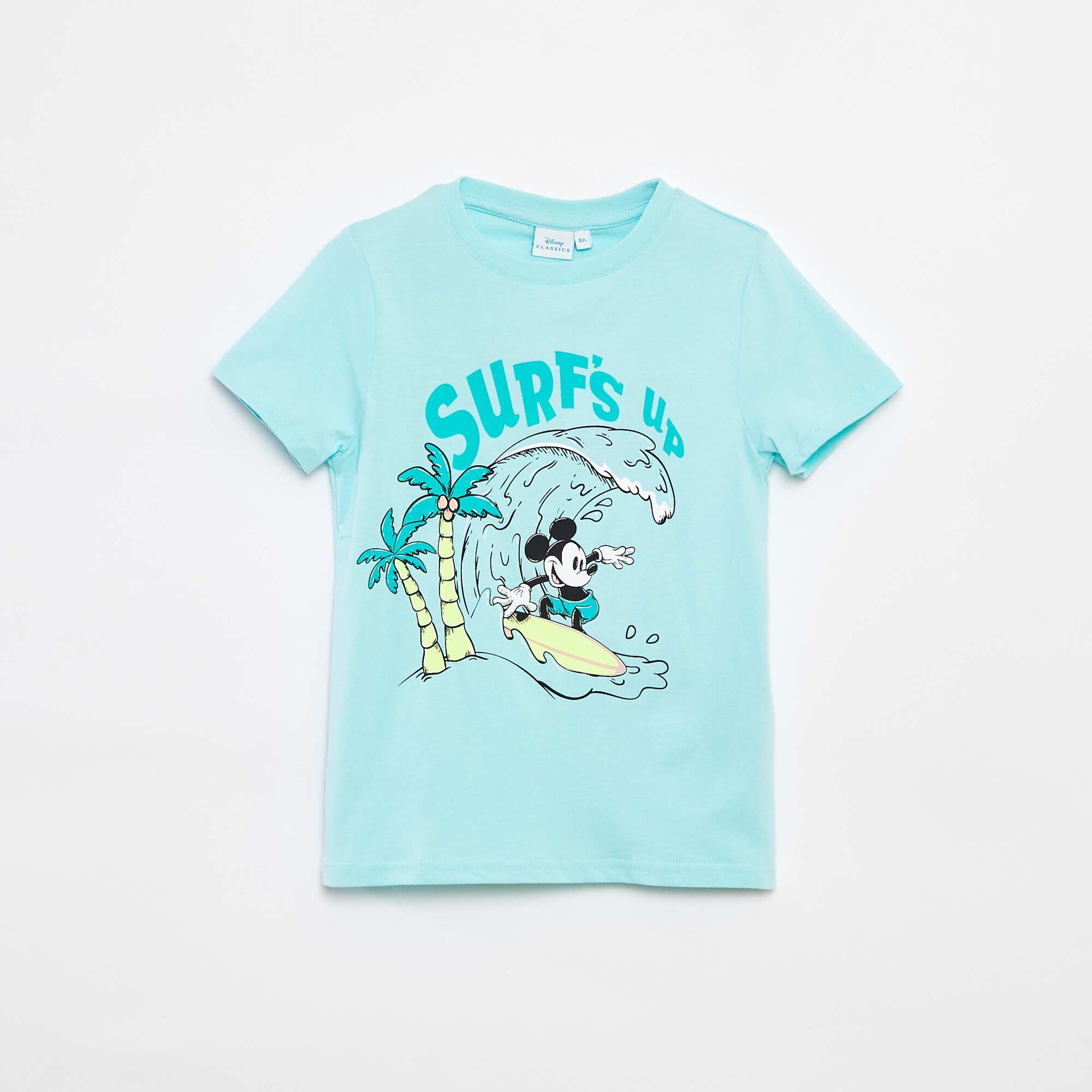 T-shirt 'Disney' 'Mickey' manches courtes BLEU