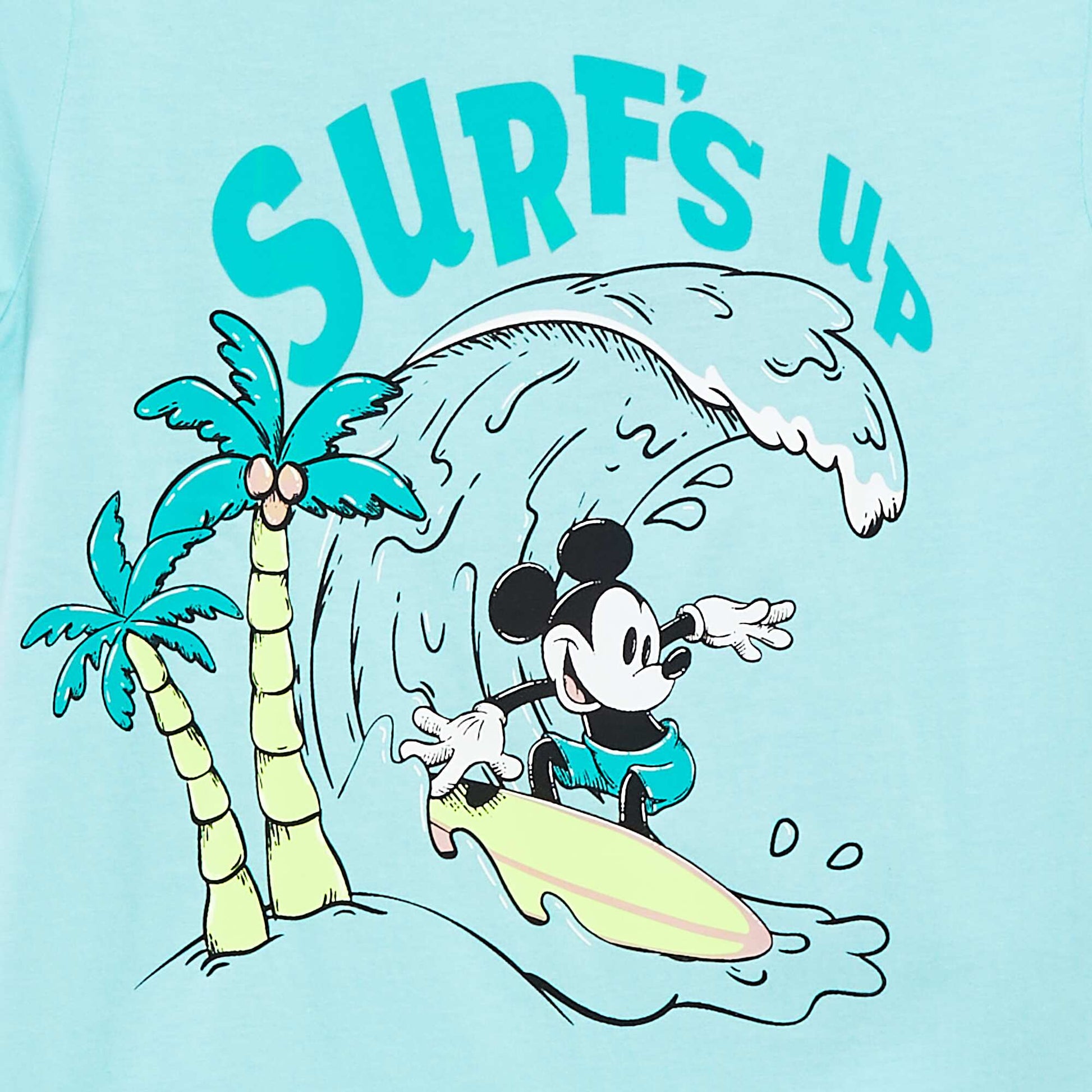 T-shirt 'Disney' 'Mickey' manches courtes BLEU