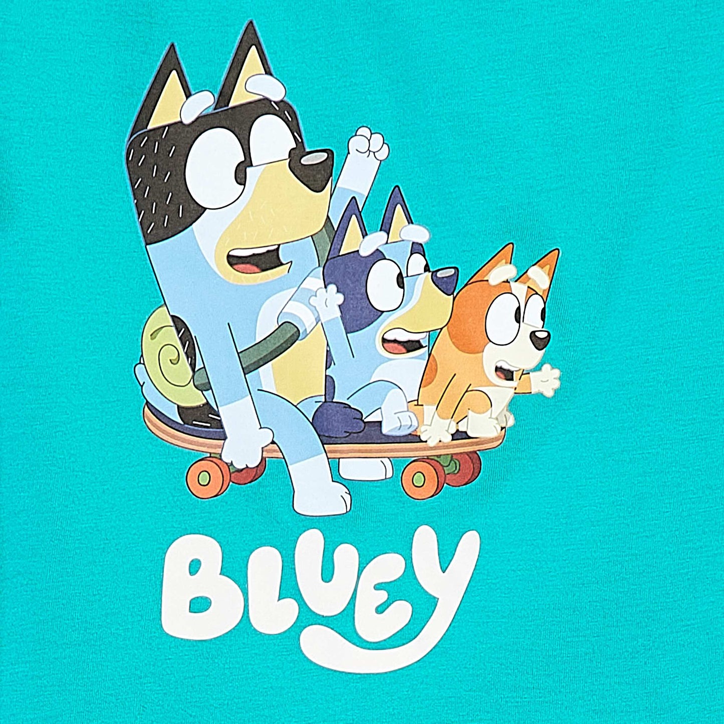 T-shirt imprimé 'Bluey' manches courtes VERT