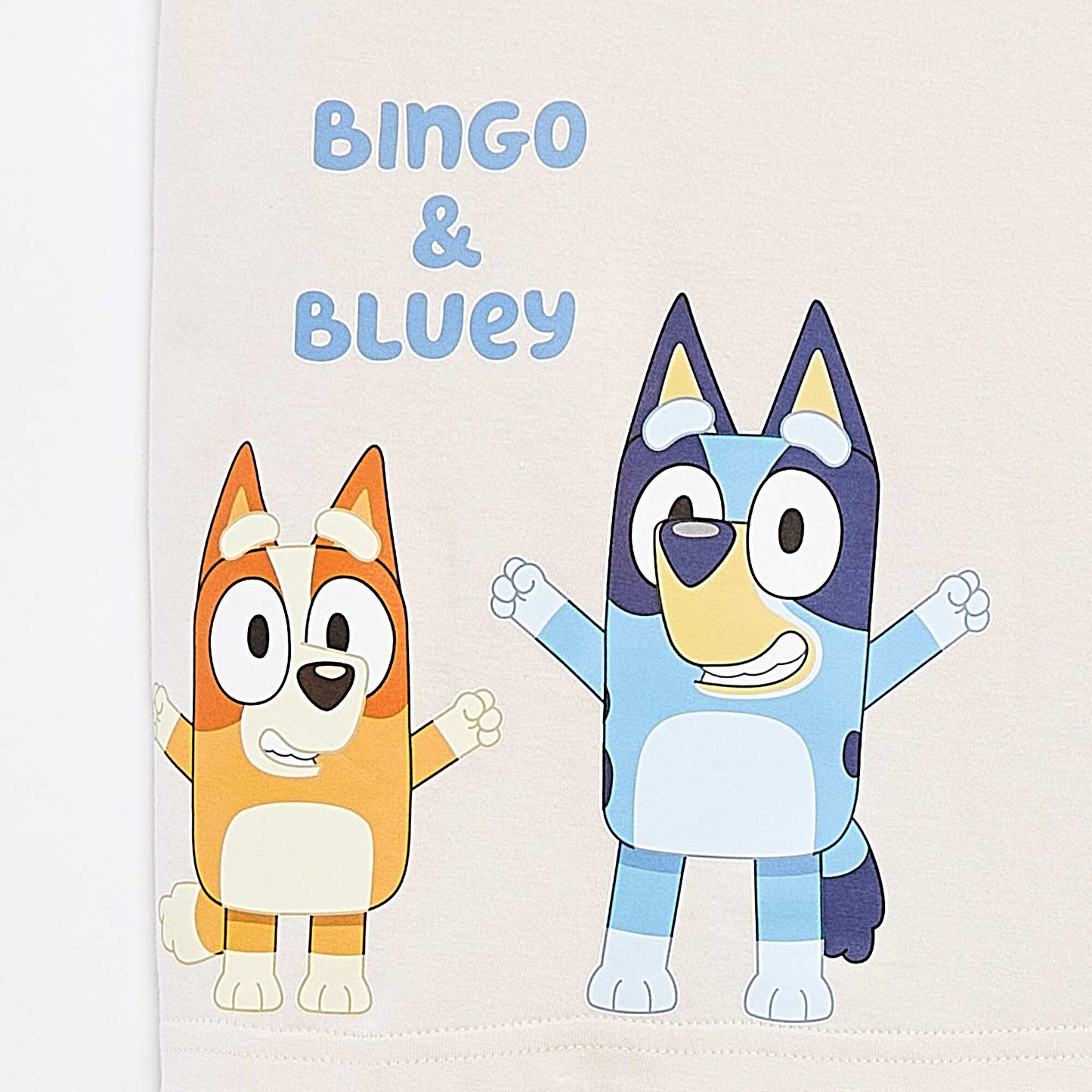 T-shirt imprimé 'Bluey' manches courtes BLANC