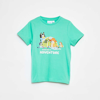 T-shirt imprimé 'Bluey' manches courtes VERT