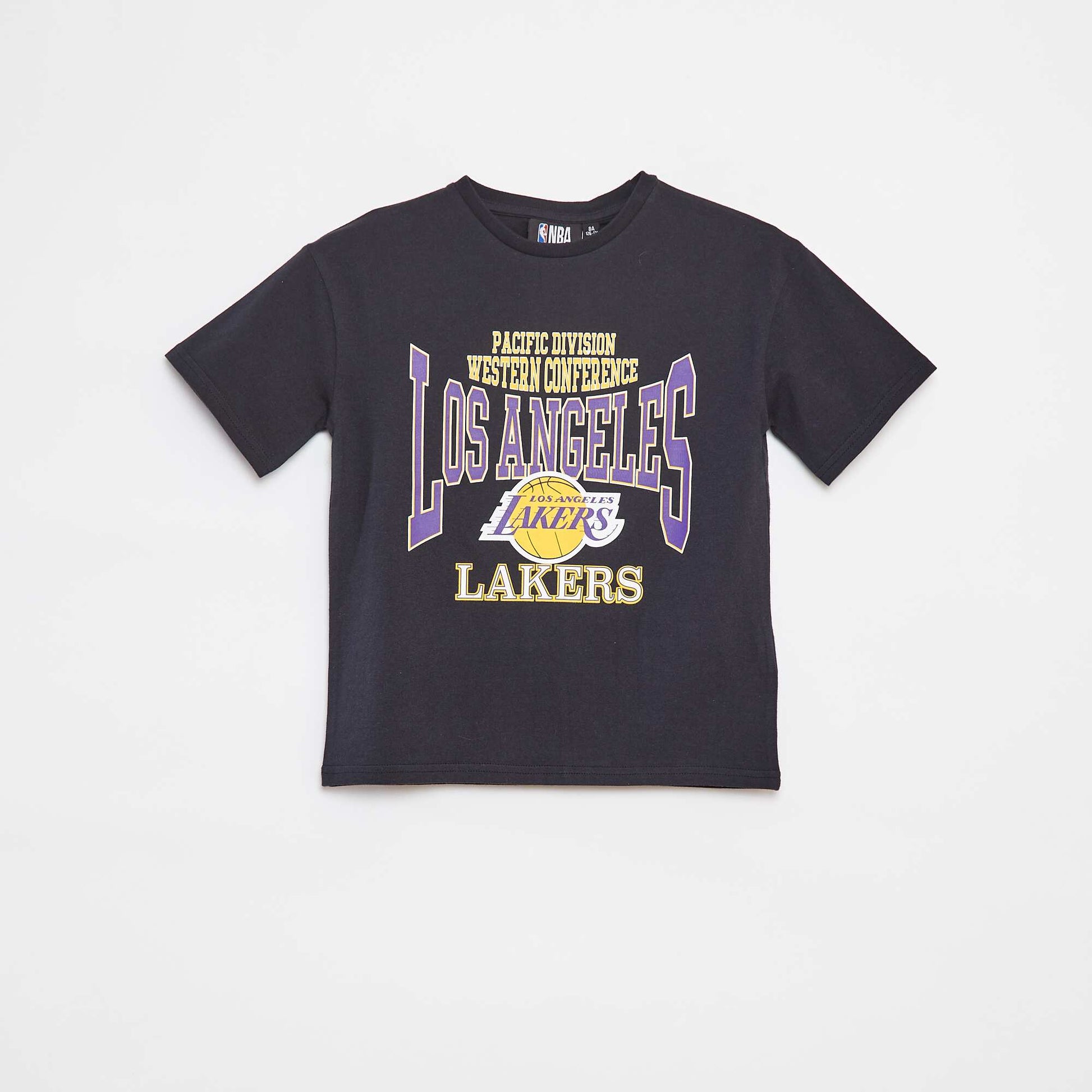 T-shirt loose à manches courtes 'NBA' NOIR