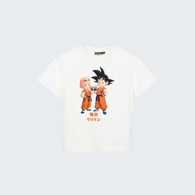 T-shirt loose fit 'Dragon Ball Z' BLANC