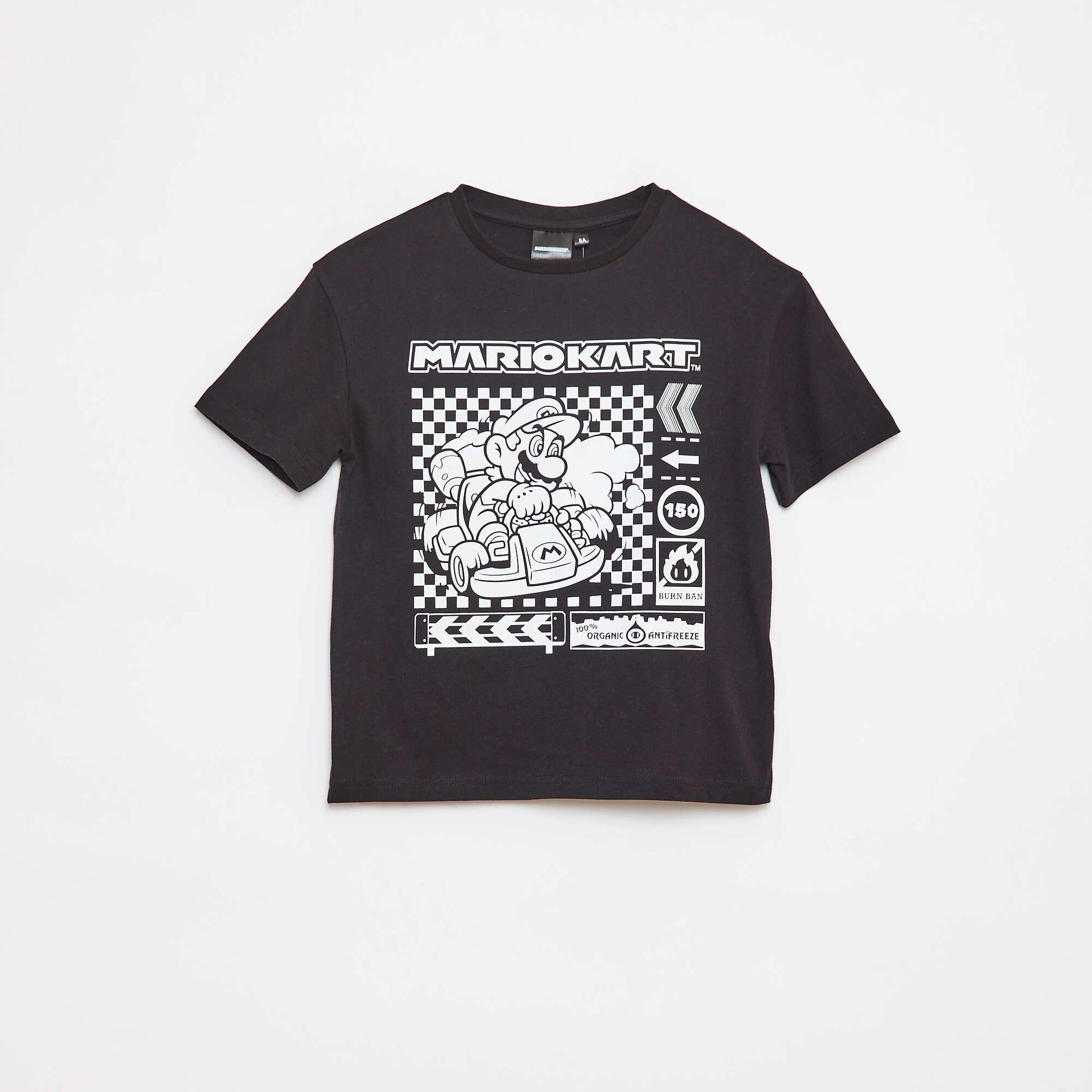 T-shirt en coton 'Nintendo' NOIR